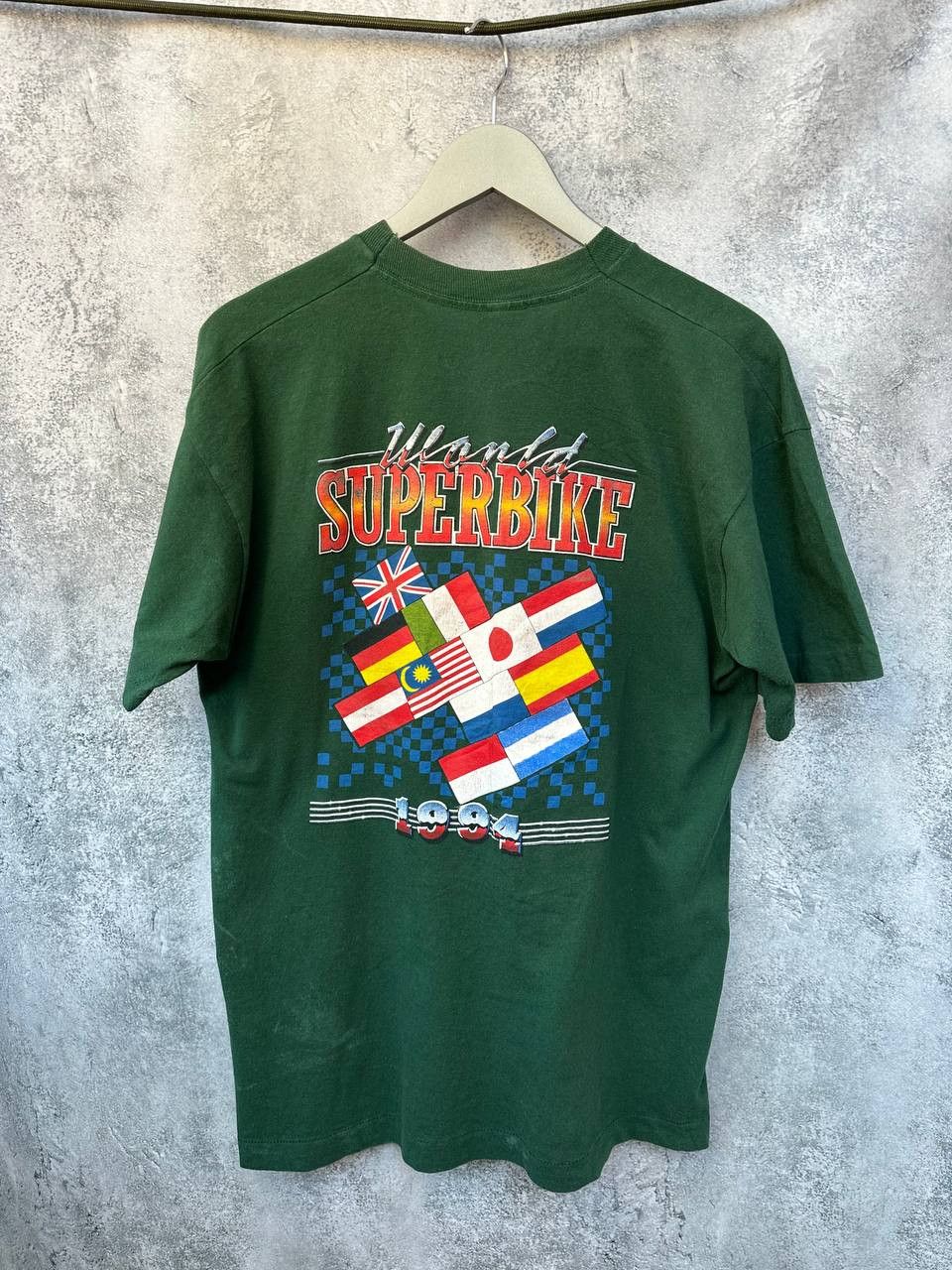 Vintage Carl Fogarty World Super Bike 1994 Vintage Ducati #2 T-Shirt Size US M / EU 48-50 / 2 - 3 Thumbnail