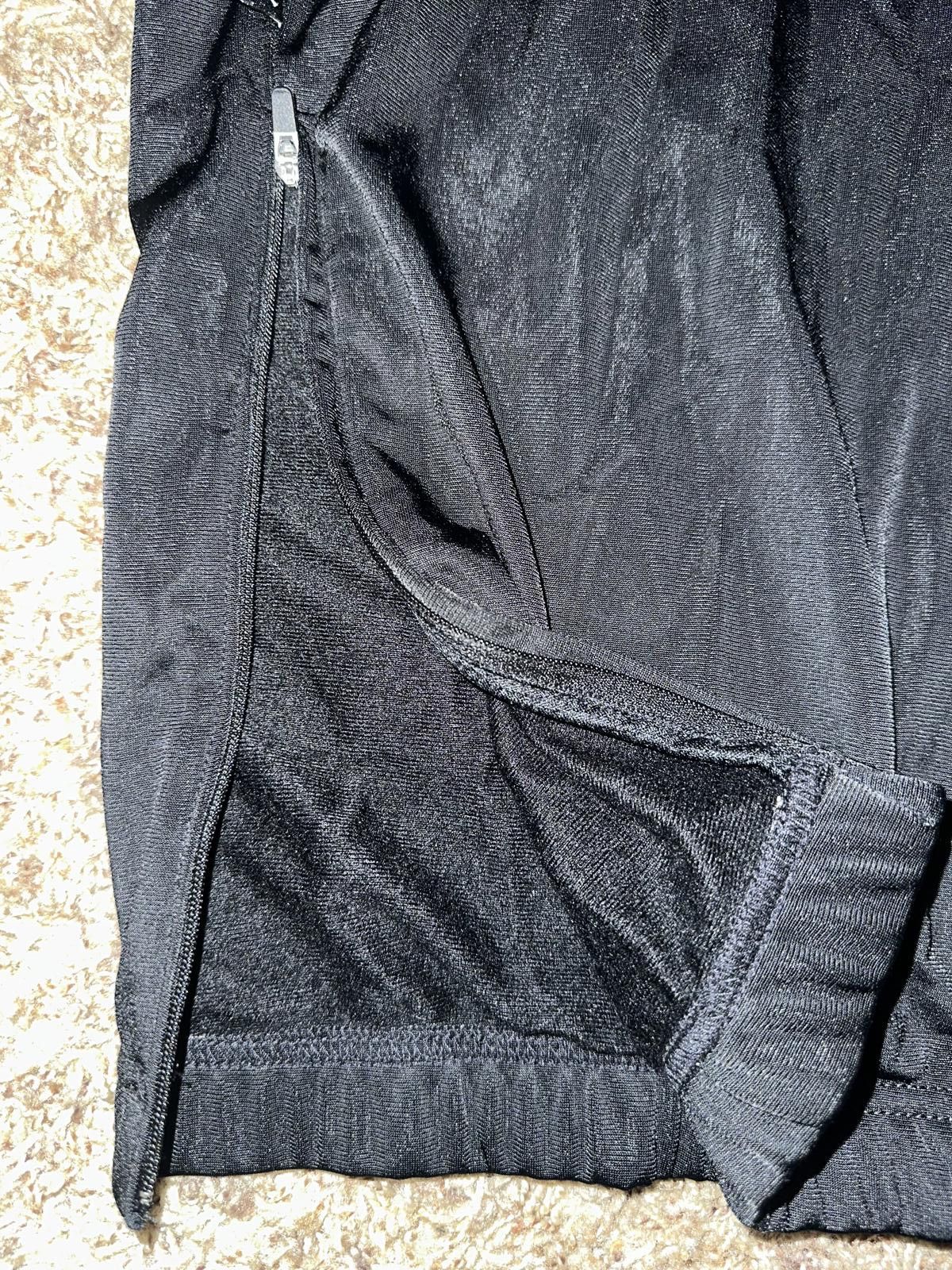 Designer VINTAGE Jordan Polyester Black/White Warm Up Track Pants Sample 2008 Size US 34 / EU 50 - 6 Thumbnail