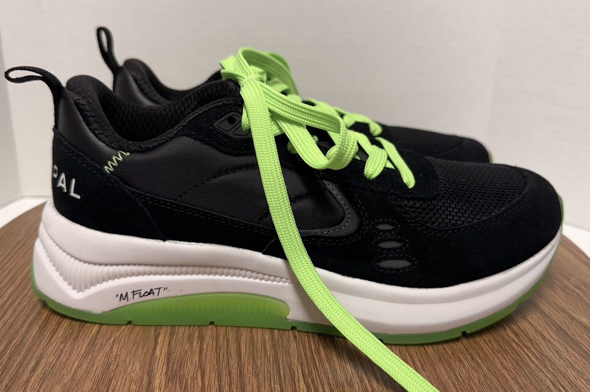 Other M.Float Suede Municipal Sneakers Lime Green/Black Laces Size US 8.5 / EU 41-42 - 7 Thumbnail