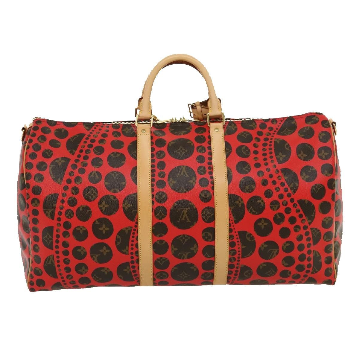 Louis Vuitton LOUIS VUITTON Monogram Yayoi Kusama Keepall Bandouliere55 Size ONE SIZE - 2 Thumbnail