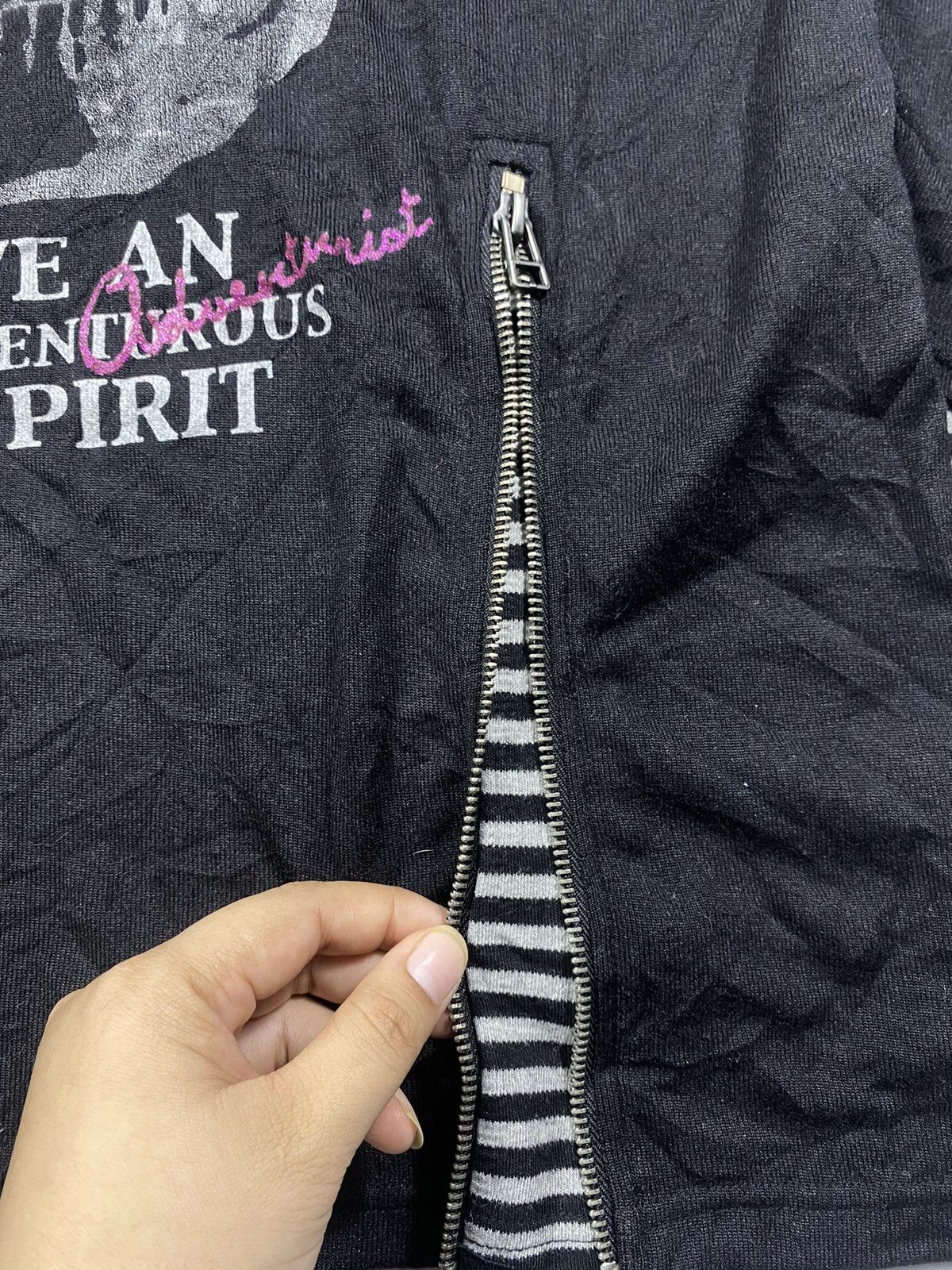 Japanese Brand JAPANESE PLG HOODIE POEM GOTHIC PUNK LGB STYLE Size US L / EU 52-54 / 3 - 5 Thumbnail