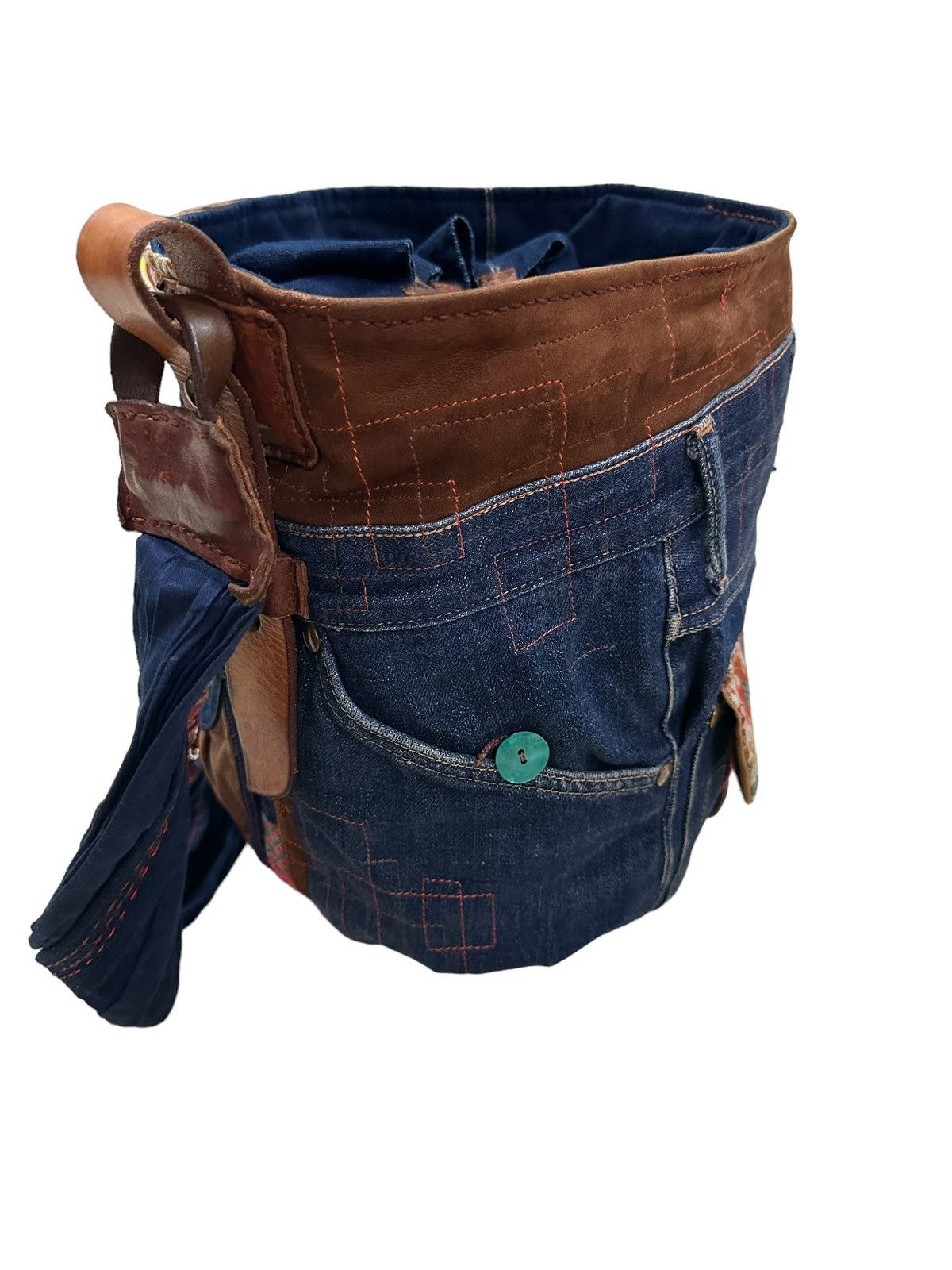 Handmade RARE HANDMADE PATCHWORK SHOULDER/CROSSBODY BAG Size ONE SIZE - 12 Thumbnail