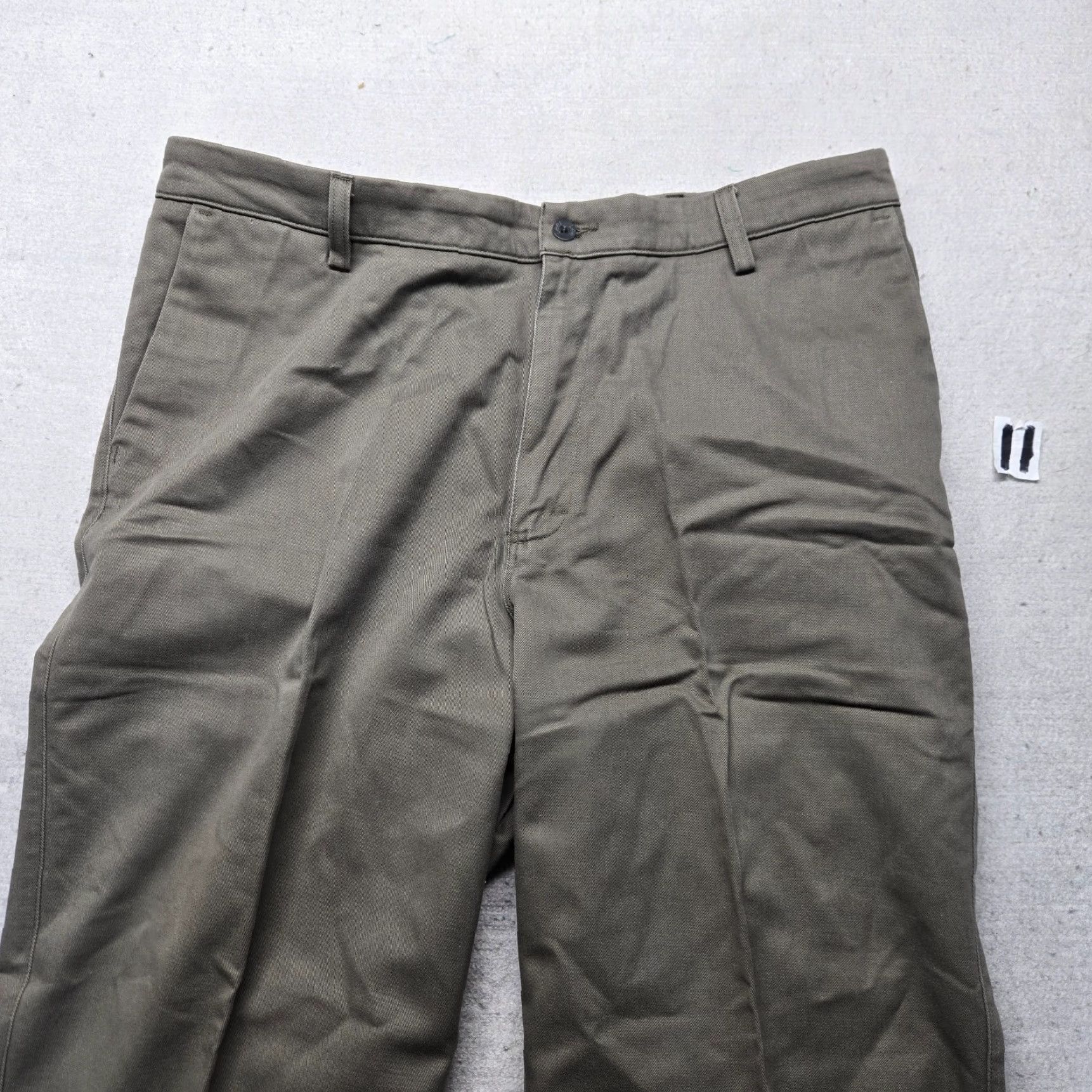 Lee Lee Mens Pants Chino Regular Straight 38x29 Brown Tan Khakis Republican? Wait no Size US 38 / EU 54 - 2 Thumbnail