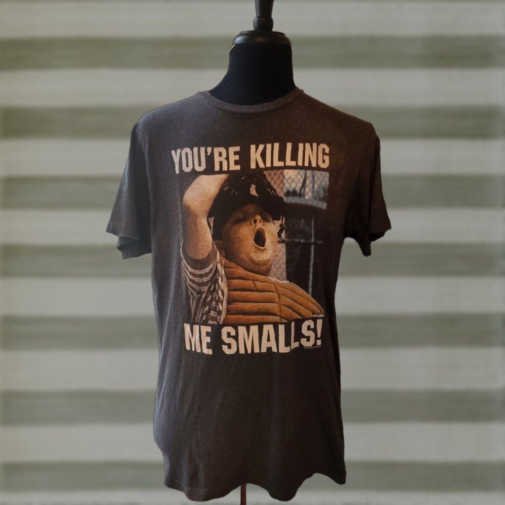 Vintage The Sandlot Youre Killing Me Smalls Adult Grey T-Shirt Large Pre Owned Regular Mens Size L / US 10 / IT 46 - 1 Preview