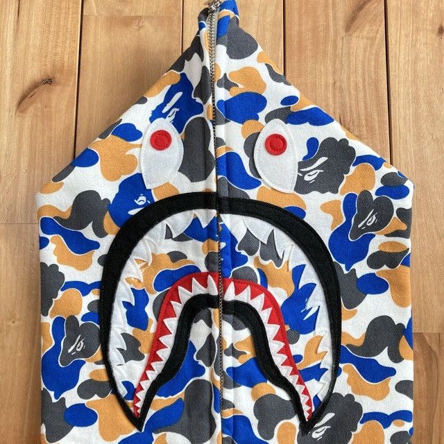 Bape 2024 🔥Maebashi Store Camo🔥 BAPE shark full zip hoodie APE Size US XXL / EU 58 / 5 - 4 Thumbnail