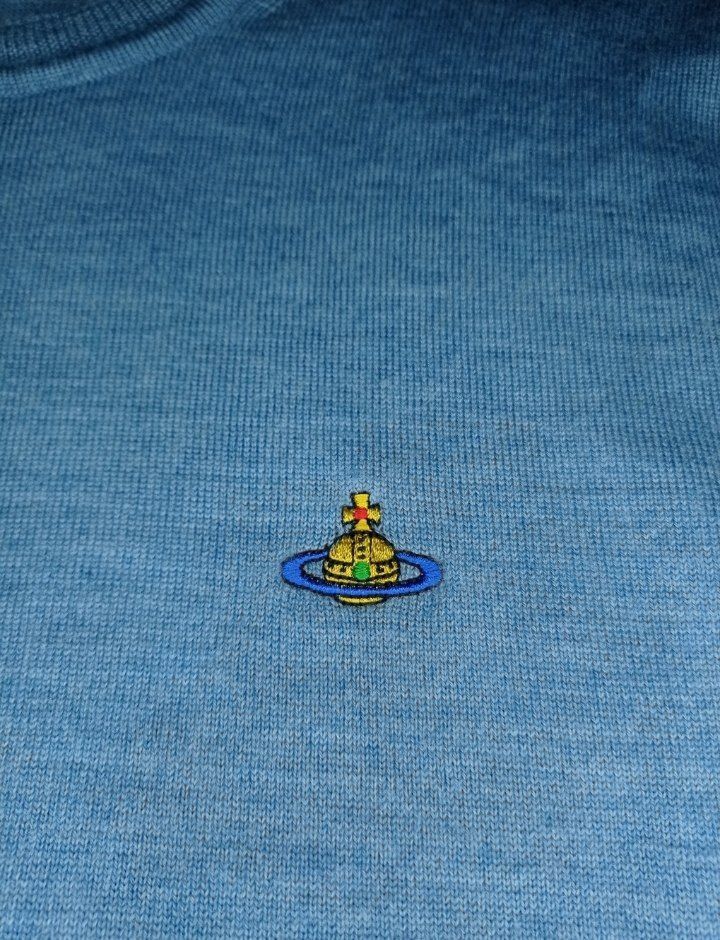 Vivienne Westwood Vintage Vivienne Westwood sweater blue size XL Size US XL / EU 56 / 4 - 2 Thumbnail