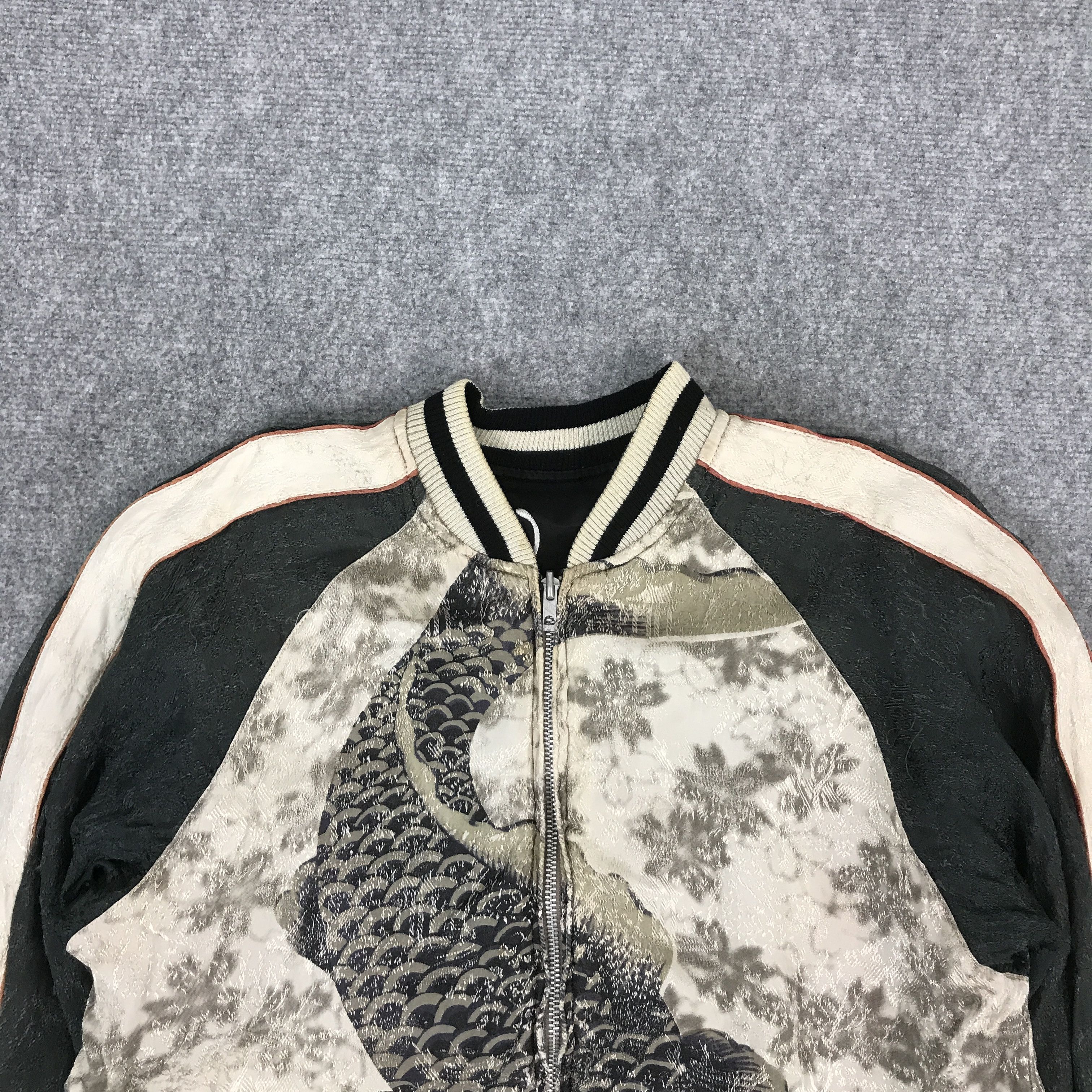 Designer × Japanese Brand JAPANESE BRAND SUKAJAN FISH KOI DESIGN JACKET Size US L / EU 52-54 / 3 - 3 Thumbnail