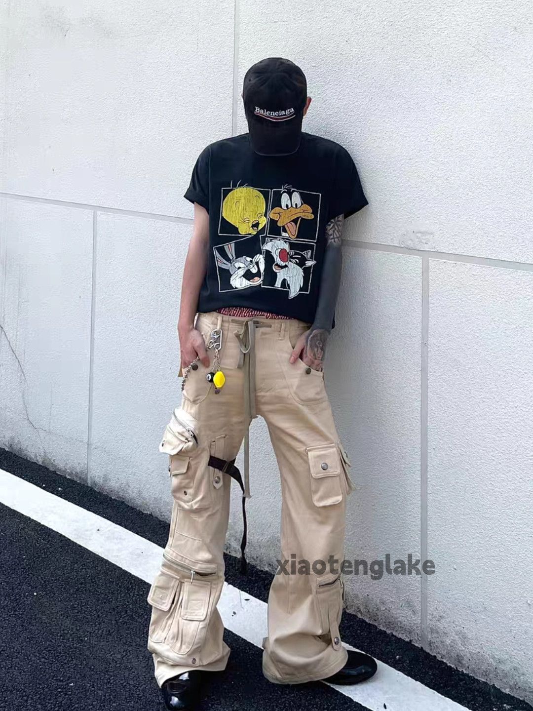 Vintage xz utility punk yuppie grunge outdoor military cargo pants Size US 32 / EU 48 - 5 Thumbnail