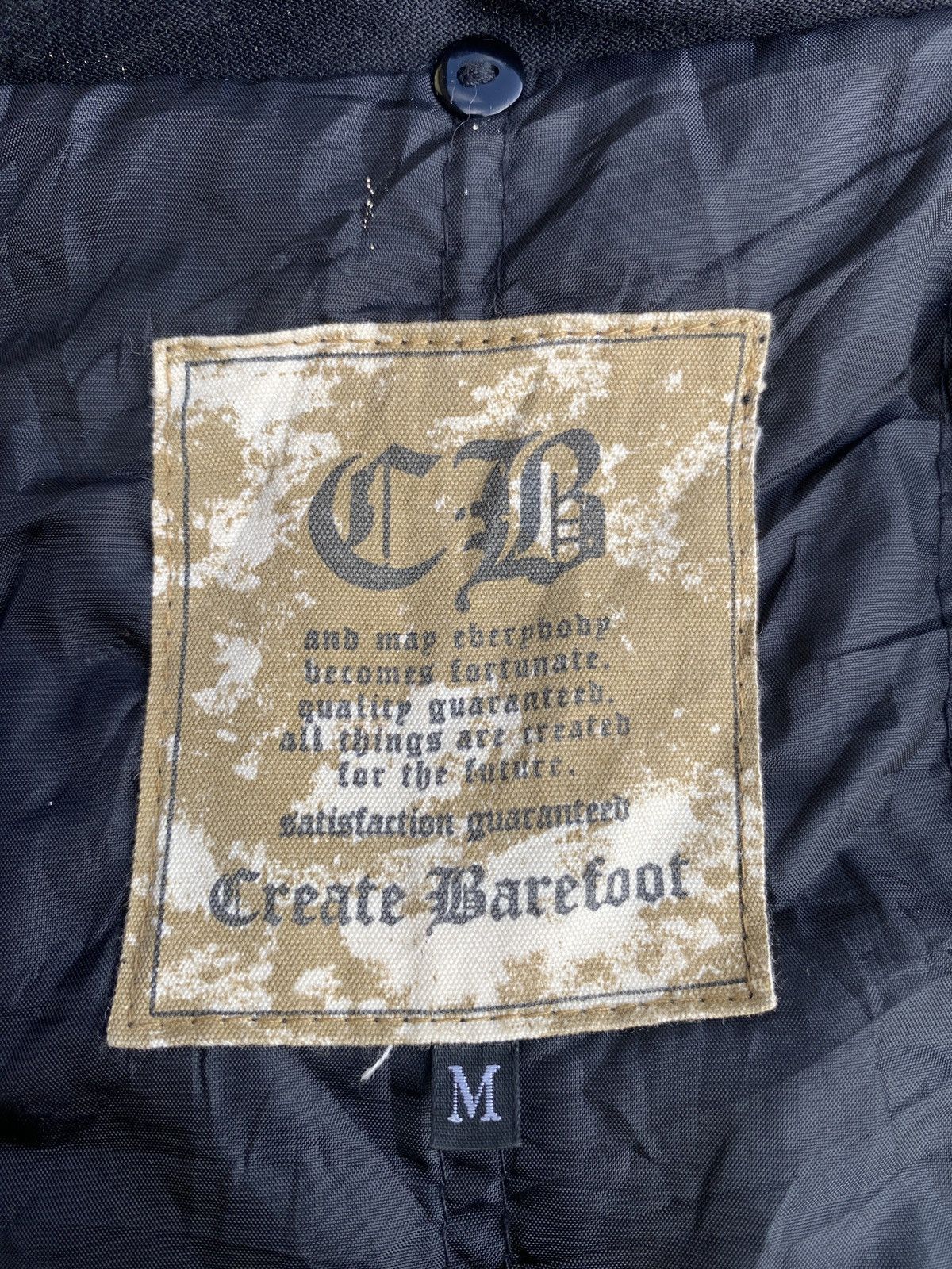 Vintage create barefoot motorcycle vintage jacket Size US M / EU 48-50 / 2 - 9 Thumbnail