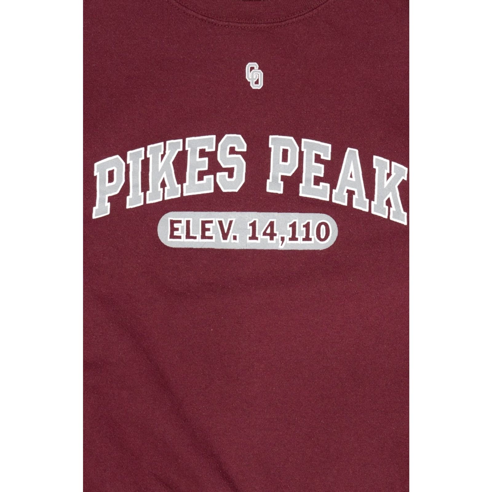 Vintage VINTAGE The Cotton Exchange Pike's Peak Sweatshirt 1990s Red Medium Mens Women? Size US M / EU 48-50 / 2 - 3 Thumbnail