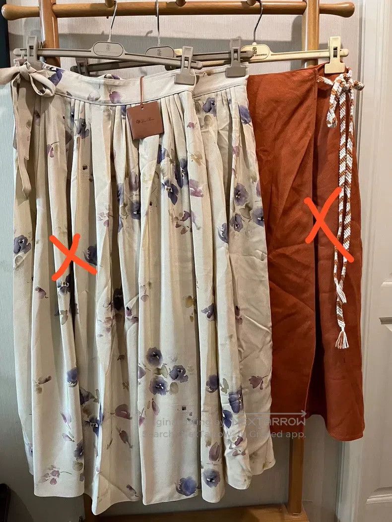 Loro Piana Loro Piana 2023 Floral Print Silk Skirt Size 26" / US 2 / IT 38 - 1 Thumbnail