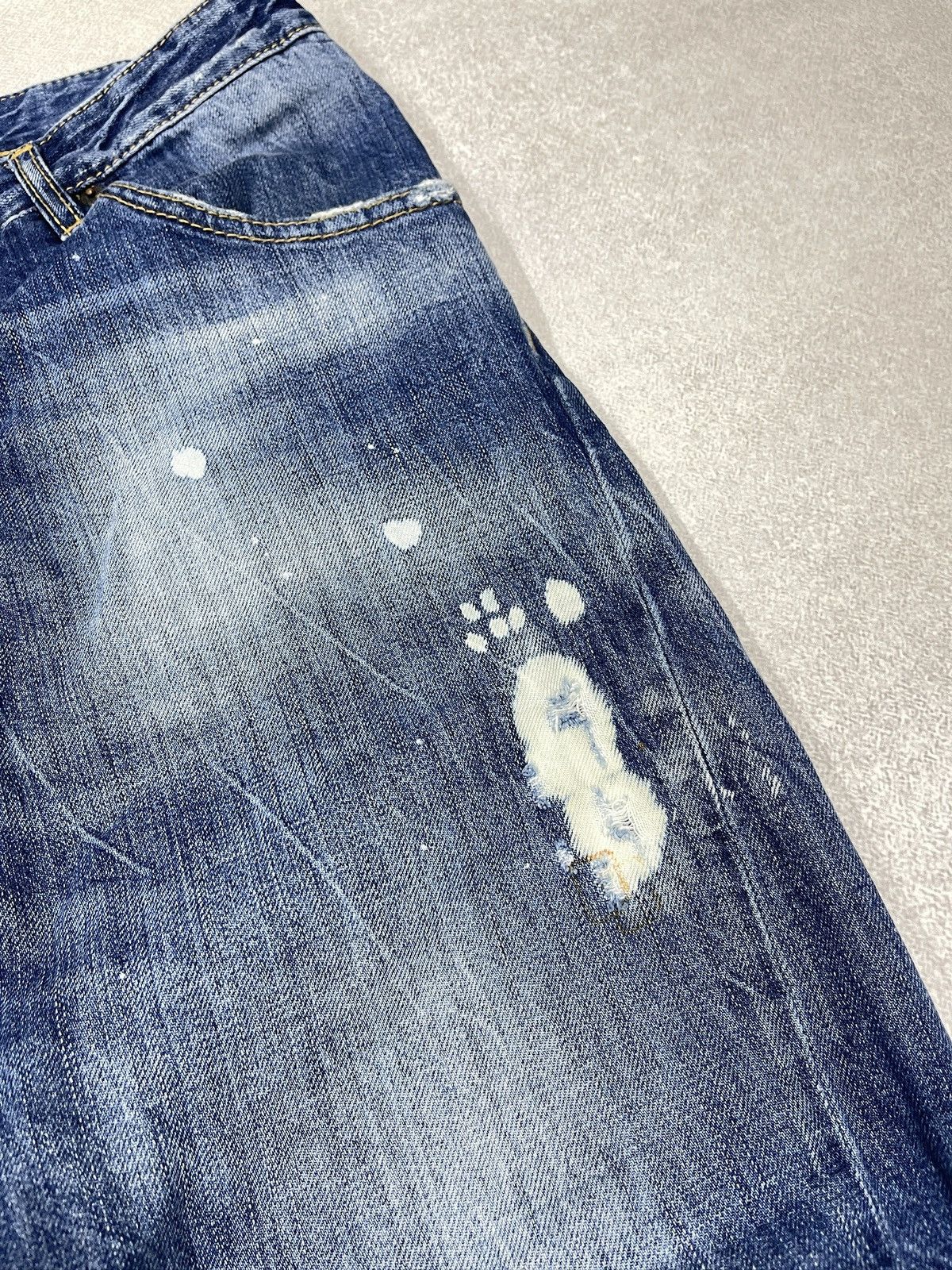 Dsquared2 Dsquared2 Classic Kenny Jeans Denim Distressed Size US 34 / EU 50 - 11 Thumbnail