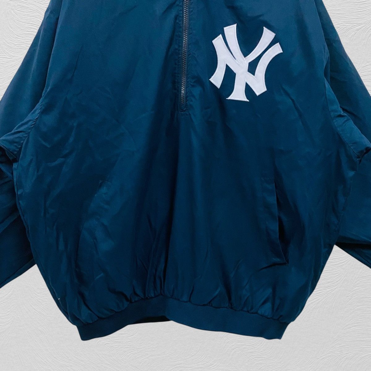 Majestic Vintage newyork yankees MLB lighjacket half zipper Size US XXL / EU 58 / 5 - 3 Thumbnail