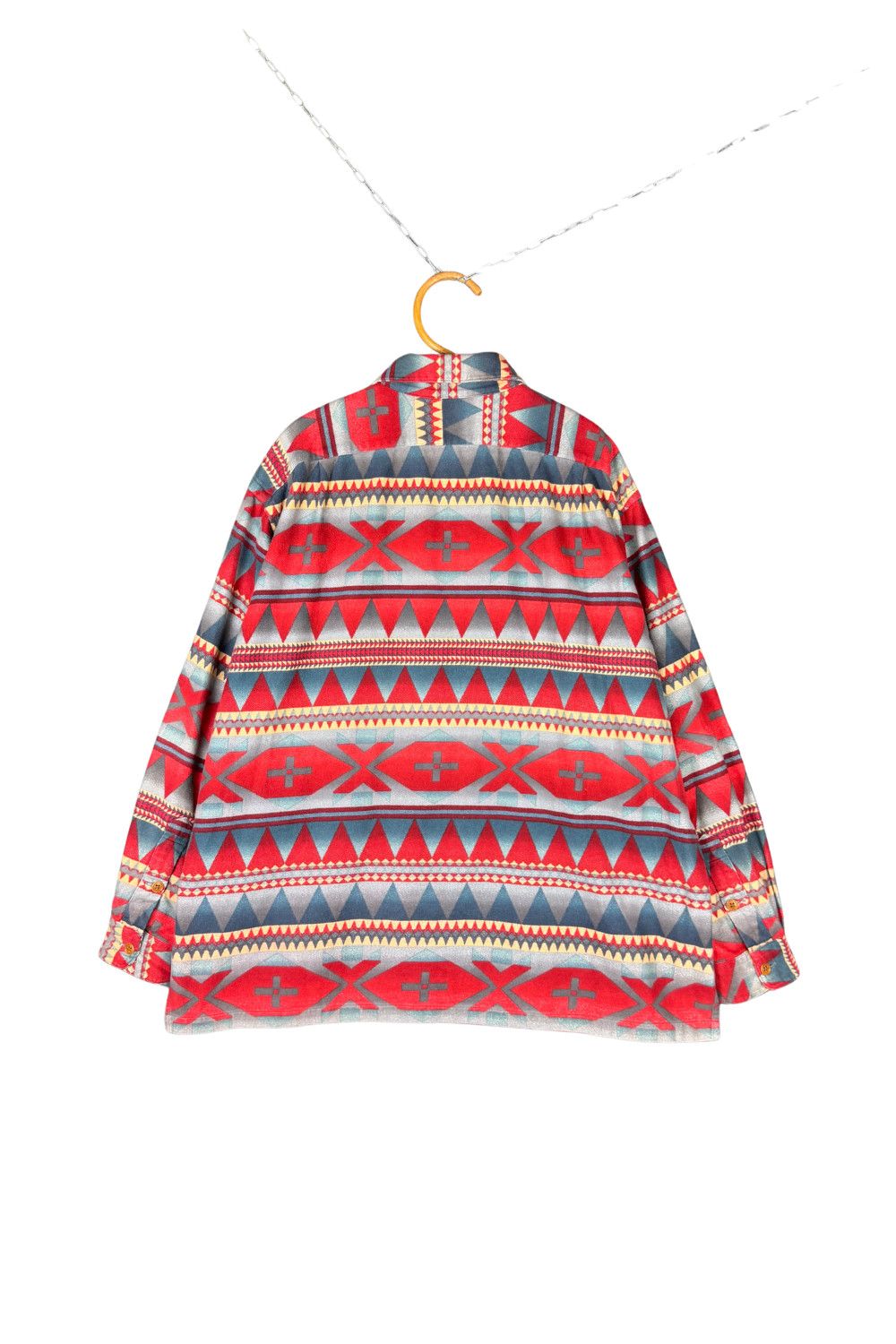 Polo Ralph Lauren fw94 Polo Ralph Lauren Southwestern Native Flannel Shirt XL Size US L / EU 52-54 / 3 - 2 Thumbnail