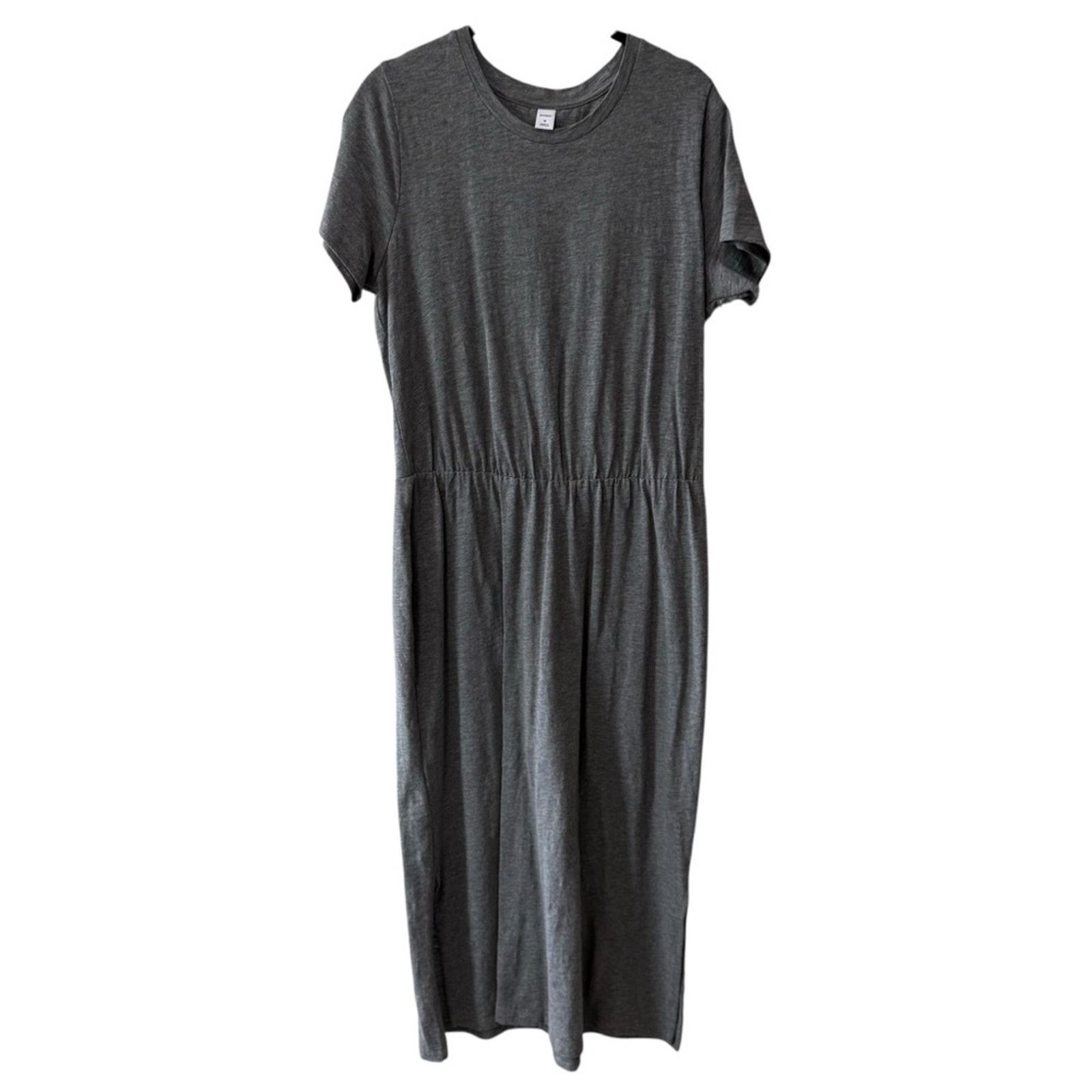 Old Navy Old Navy Heathered Knit Elastic Waist Maxi Dress Gray Size M Size M / US 6-8 / IT 42-44 - 1 Thumbnail