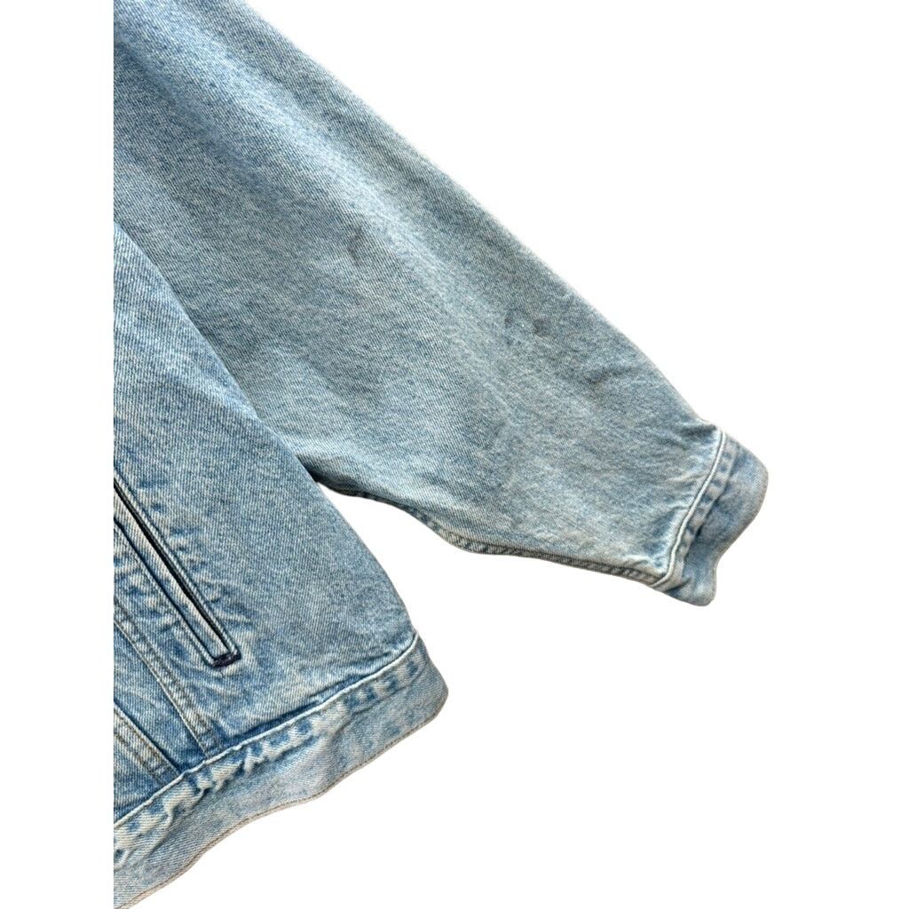 Levi's × Vintage Vintage Levi's Men's Distressed Denim Trucker Jacket Size US L / EU 52-54 / 3 - 8 Thumbnail
