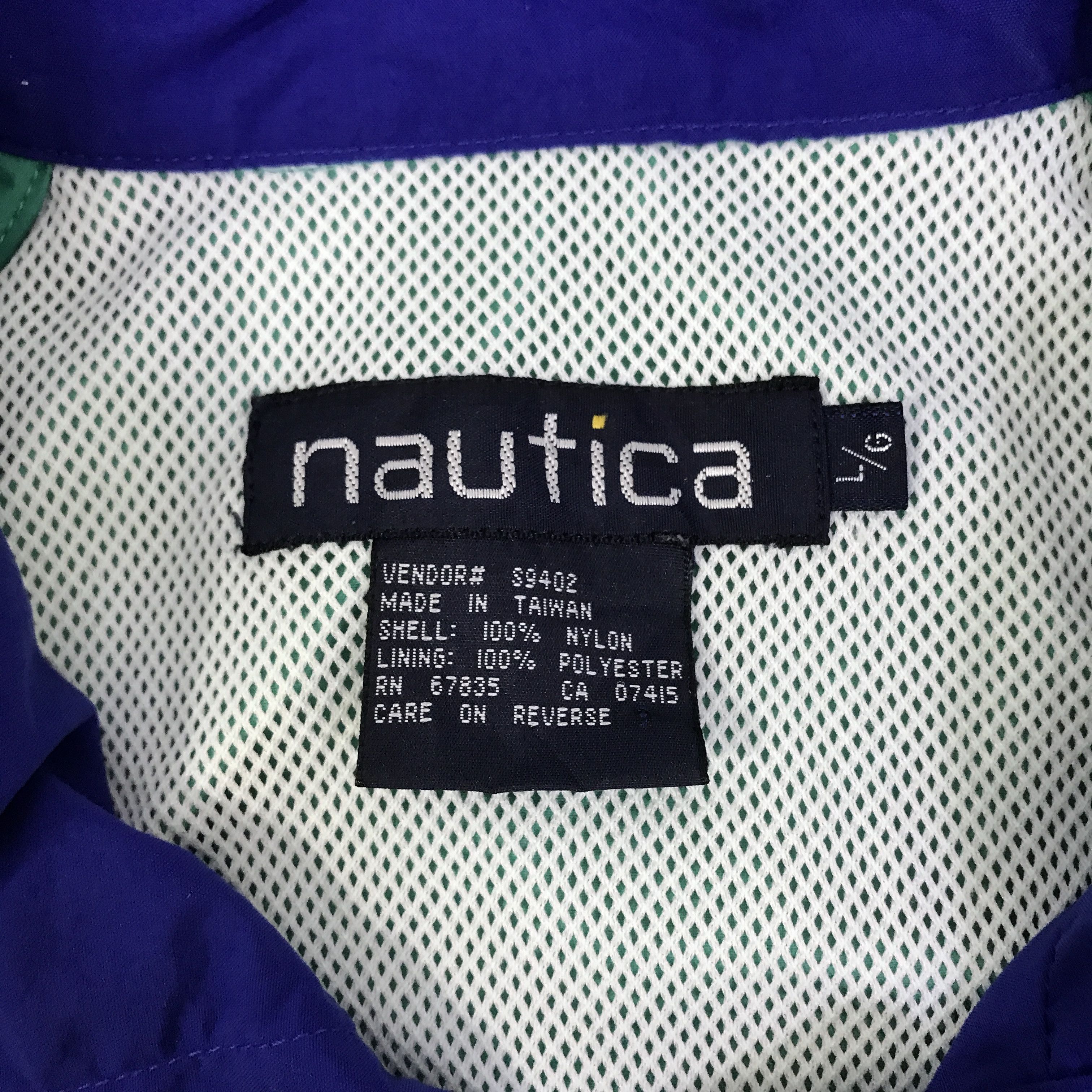 Nautica Vtg Nautica worker Bomber jacket K128B6 Size US L / EU 52-54 / 3 - 14 Thumbnail