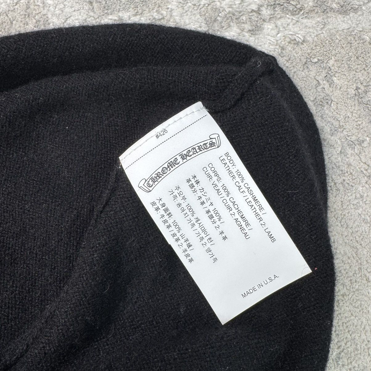 Chrome Hearts Red cross cashmere ski mask hat Size ONE SIZE - 10 Thumbnail