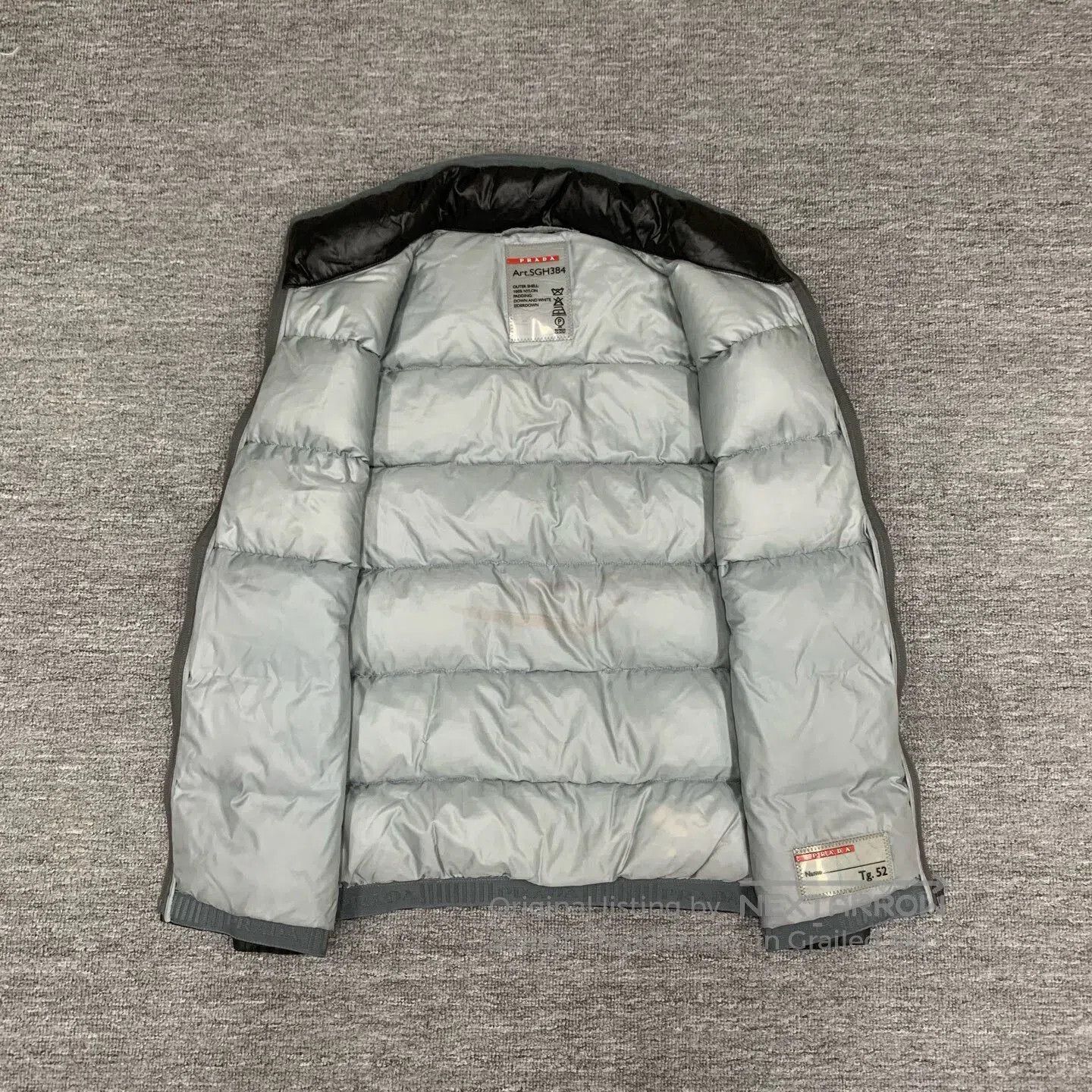 Prada Prada Black Puffer Vest Size 52. Size US L / EU 52-54 / 3 - 7 Thumbnail