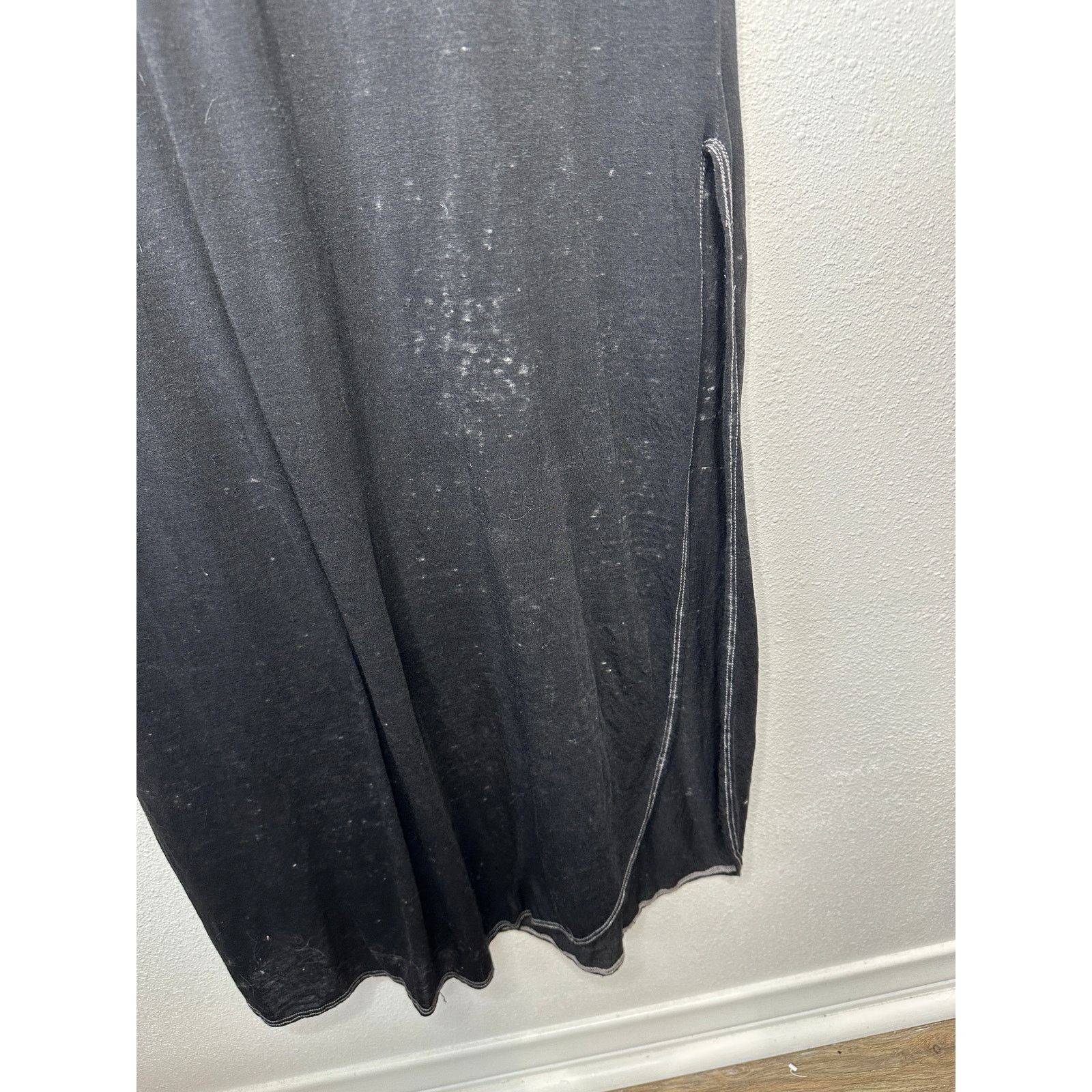Other Enti Clothing Black Sheer Speckled Sleeveless Maxi Dress 14 Size XL / US 12-14 / IT 48-50 - 8 Thumbnail