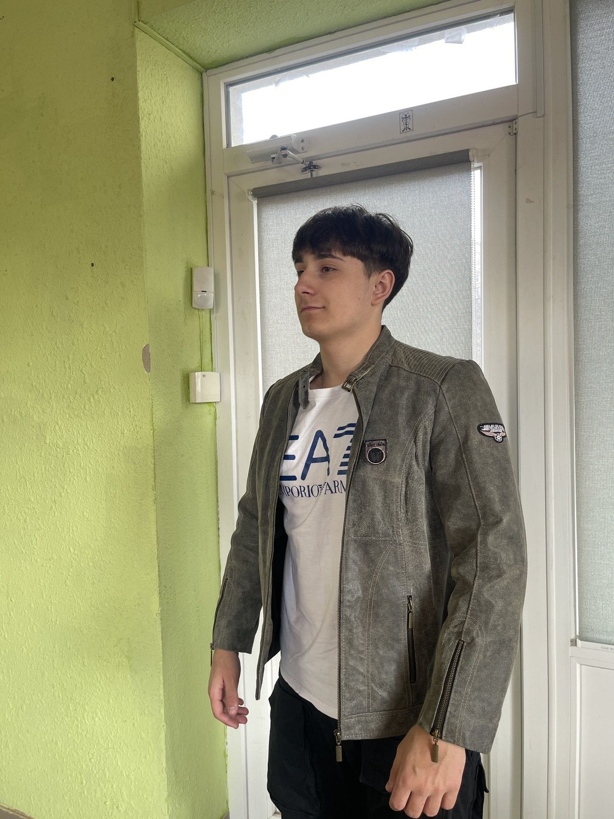 Vintage Y2K Vintage Avant Garde Leather Jacket Opium Rare 90s Casual Size US M / EU 48-50 / 2 - 3 Thumbnail