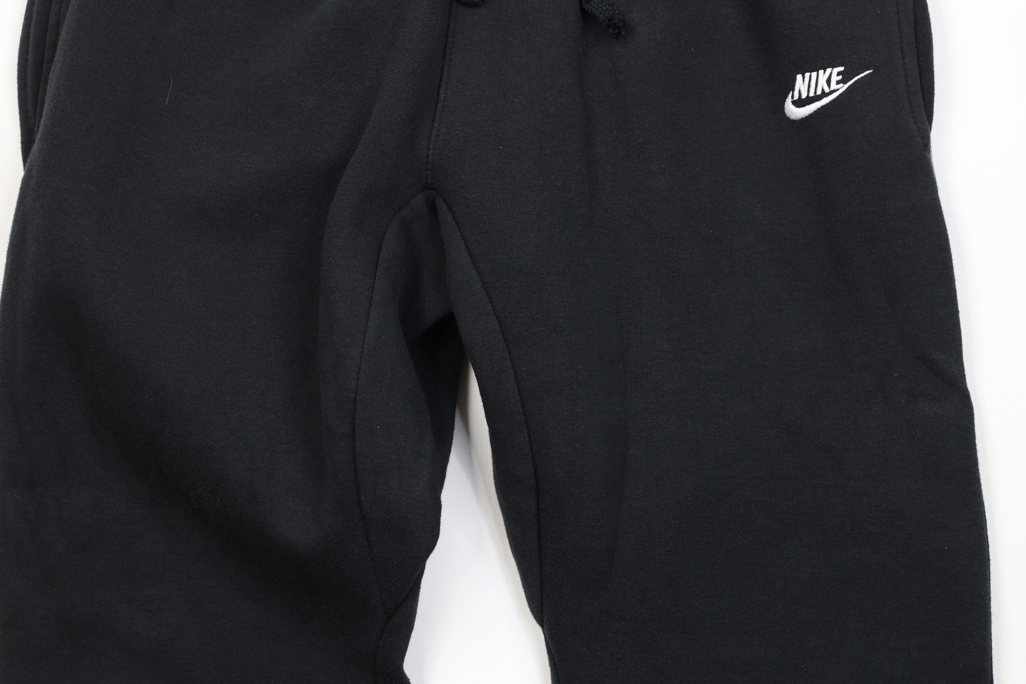 Nike Vintage Y2K Nike Scott Mini Swoosh Sweatpants Joggers Black Size US 34 / EU 50 - 3 Thumbnail