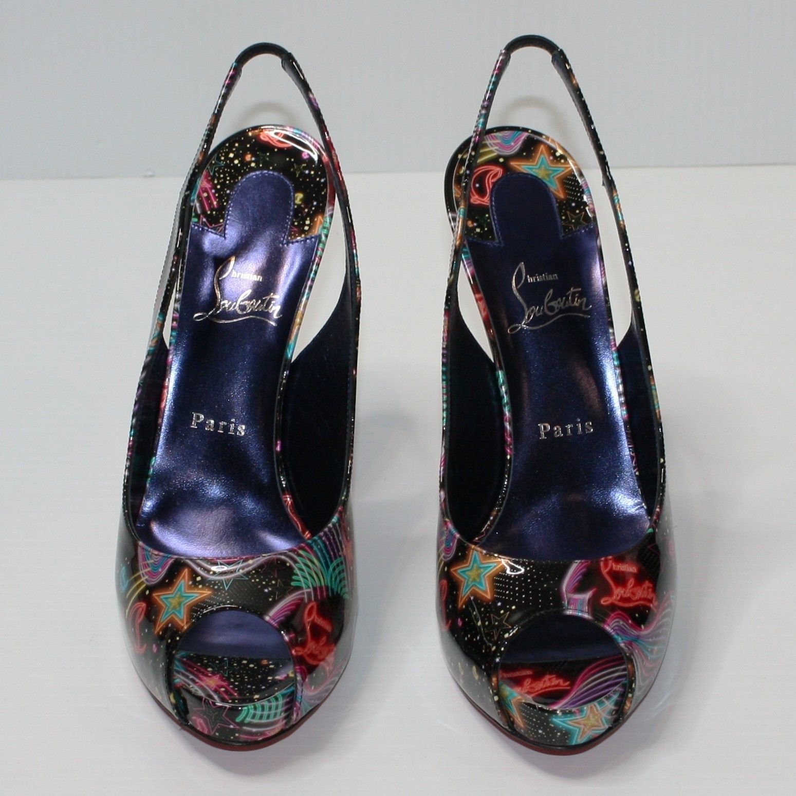 Christian Louboutin Hot Chick Alta Slingback Pump Shoes in EU 41.5 / US 11.5 NEW Size US 11.5 / IT 41.5 - 3 Thumbnail