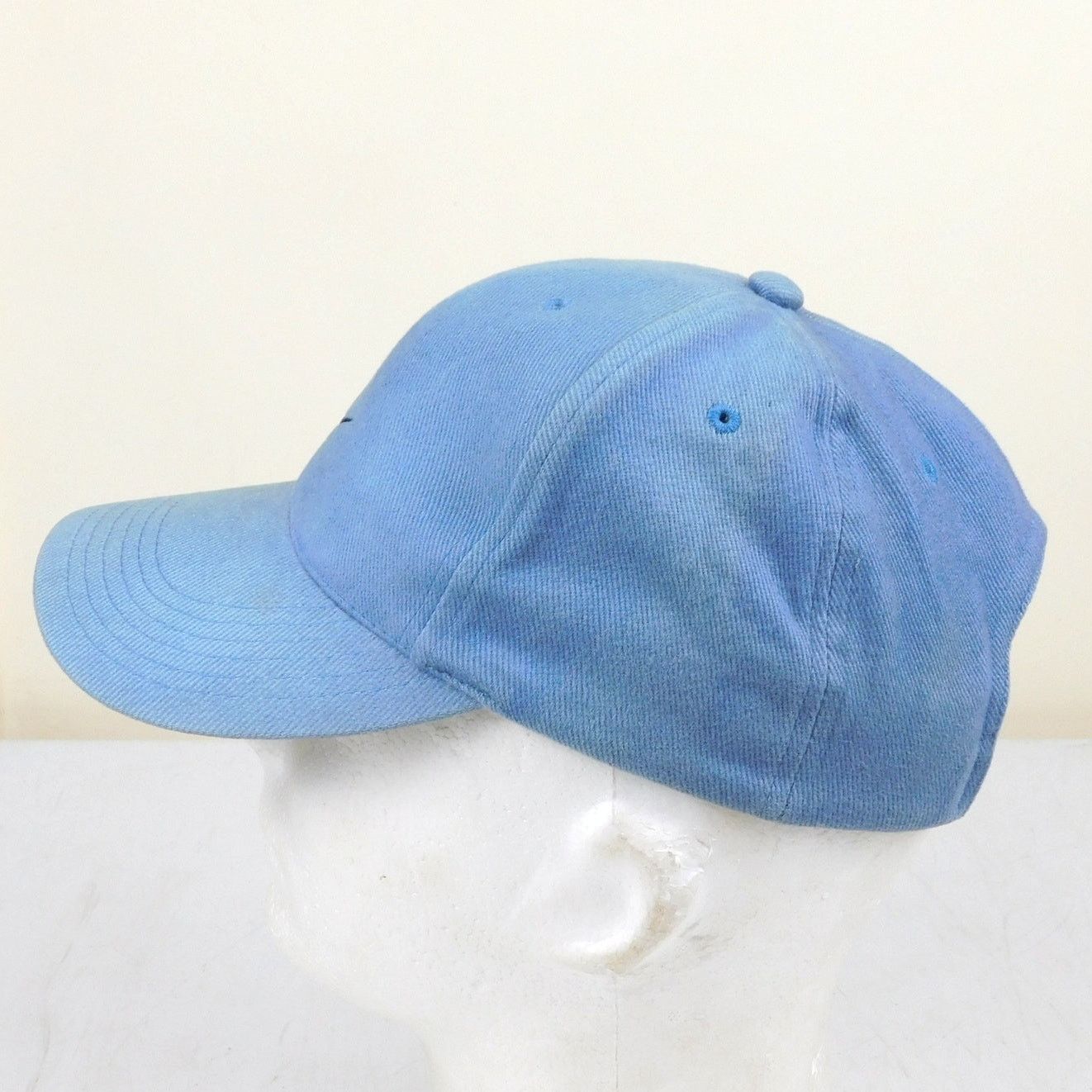 Nike 90s Nike Swoosh Logo Hat Blue Slight Fade Adjustable Size ONE SIZE - 4 Thumbnail
