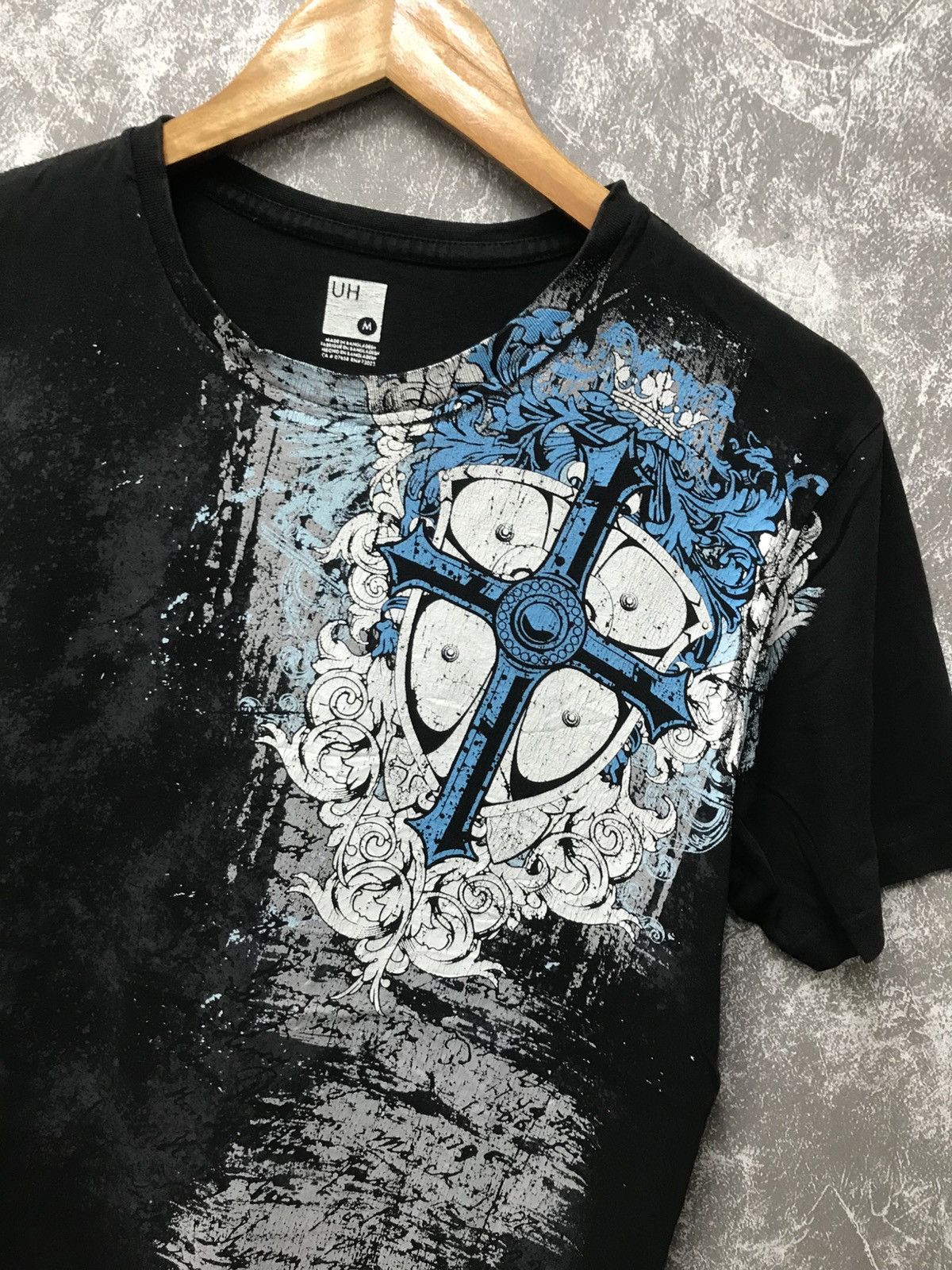 Affliction Affliction Southpole Cross Y2K Graphic Tee Size US M / EU 48-50 / 2 - 3 Thumbnail