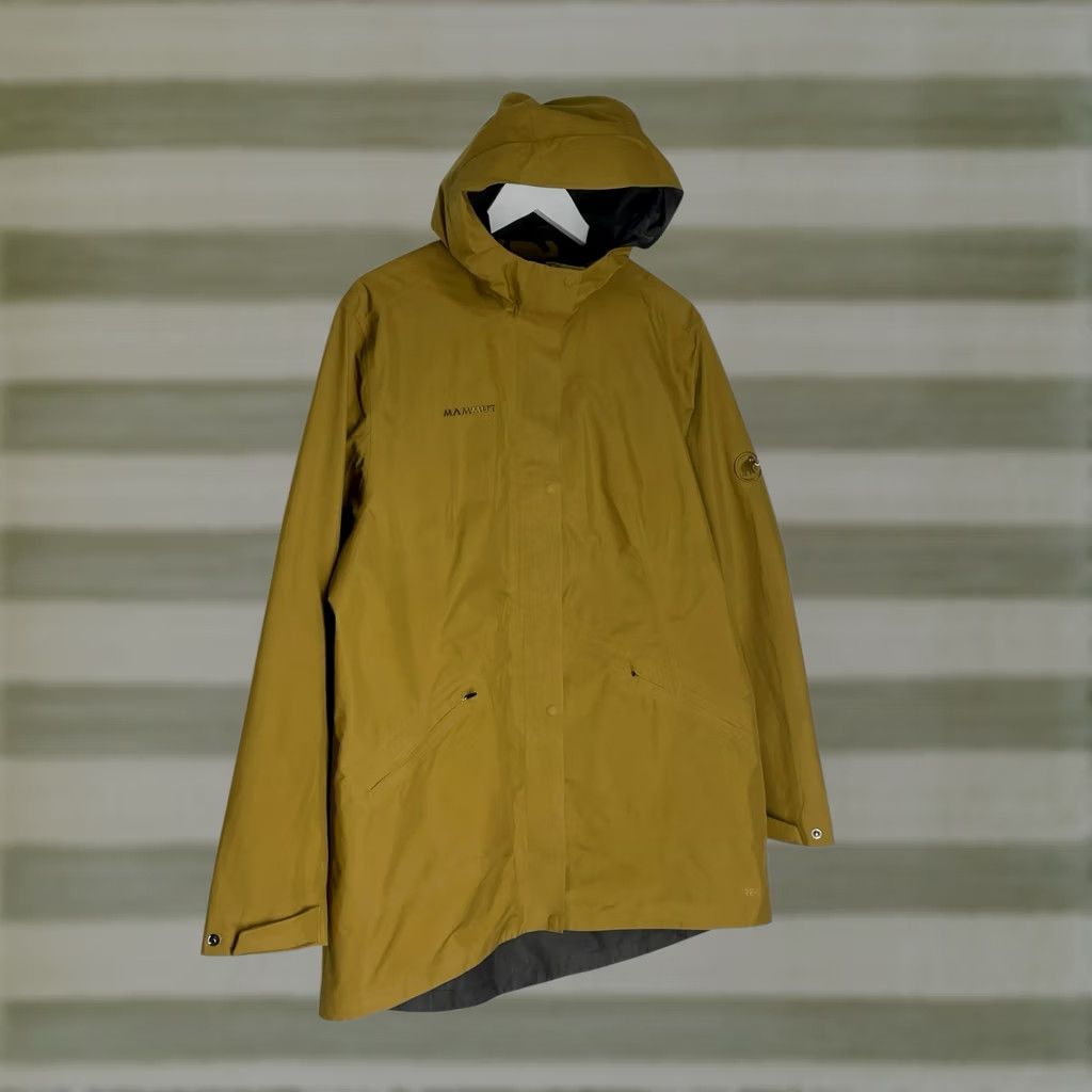 Mammut Mammut GORE-TEX Hardshell Jacket Women’s Waterproof Rain Mustard XL Size XL / US 12-14 / IT 48-50 - 1 Thumbnail
