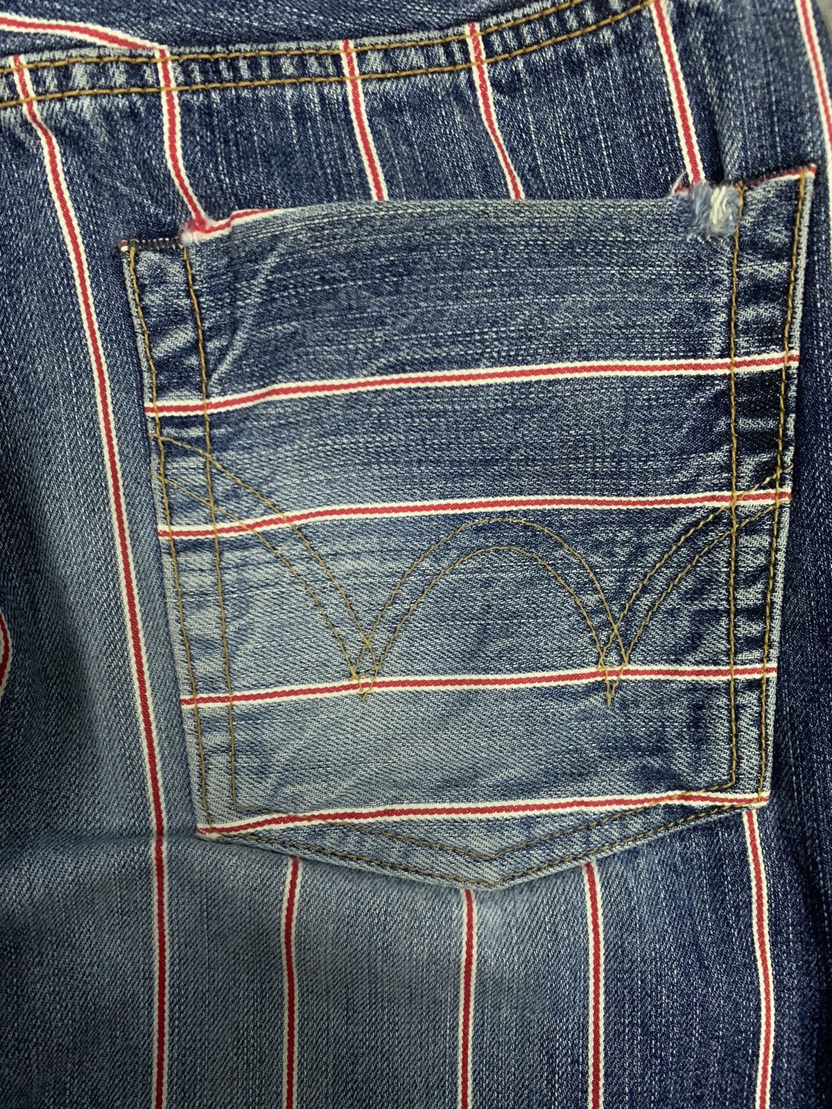 Edwin Vintage Edwin 13Oz Grand Blue Full Selvedge Loose Fit Jeans Size US 31 - 17 Thumbnail