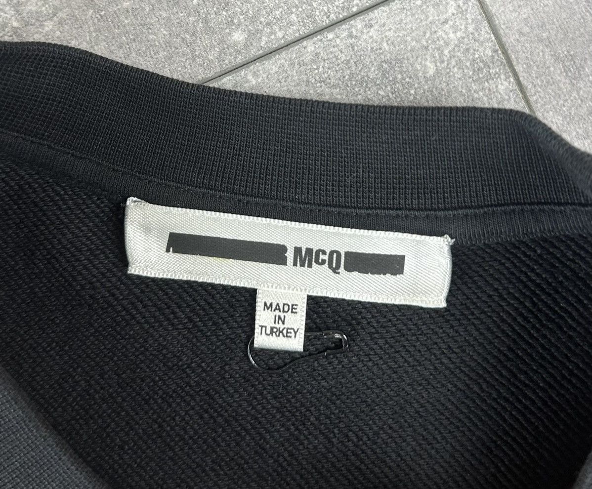 Alexander McQueen Alexander McQueen MCQ Overprint Logo Luxury Sweatshirt Size US XS / EU 42 / 0 - 5 Thumbnail