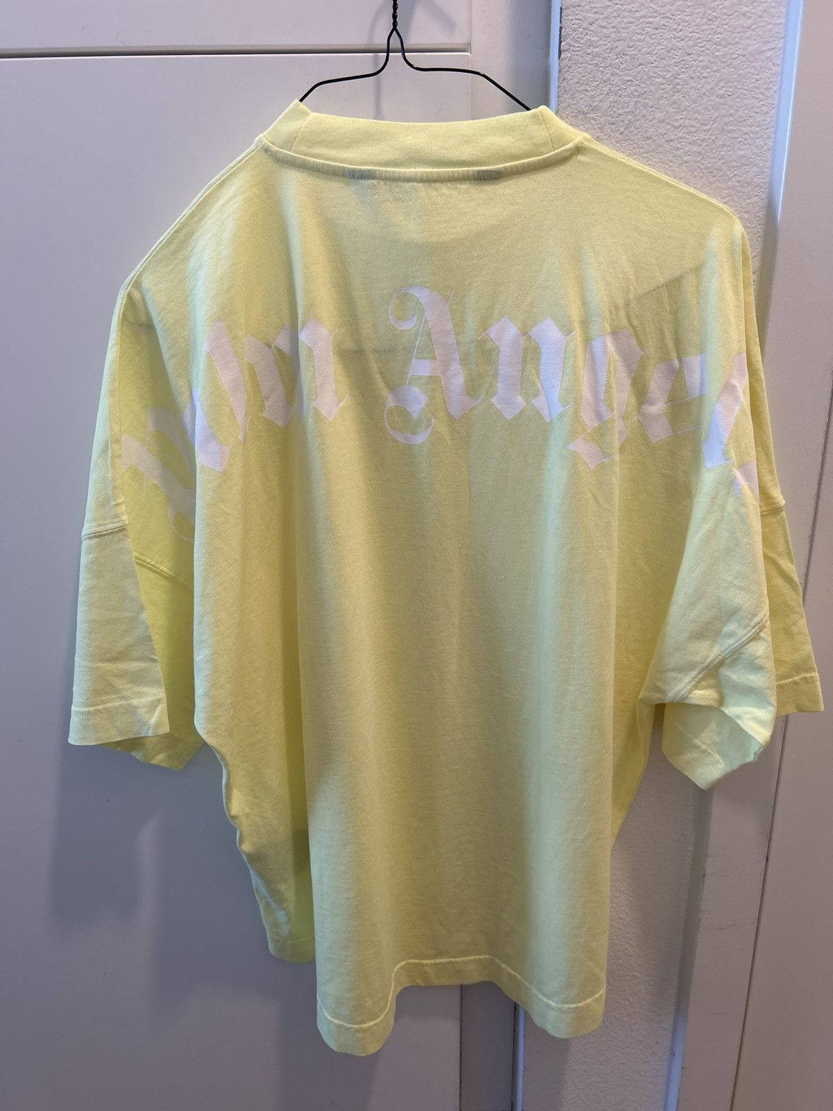 Palm Angels Palm Angels Yellow Classic Logo Oversized Tee $230 Size US XS / EU 42 / 0 - 1 Thumbnail