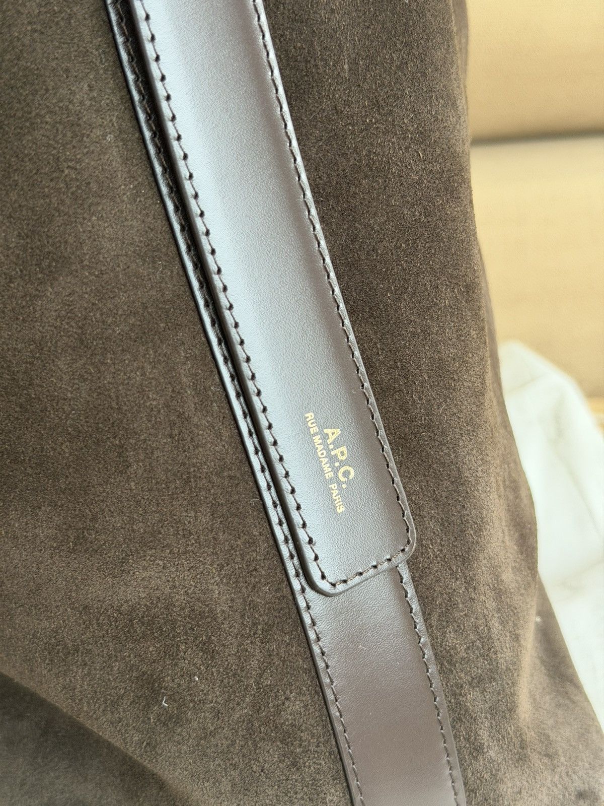 A.P.C. New APC Vera Bag - Brown Chestnut Size ONE SIZE - 6 Thumbnail
