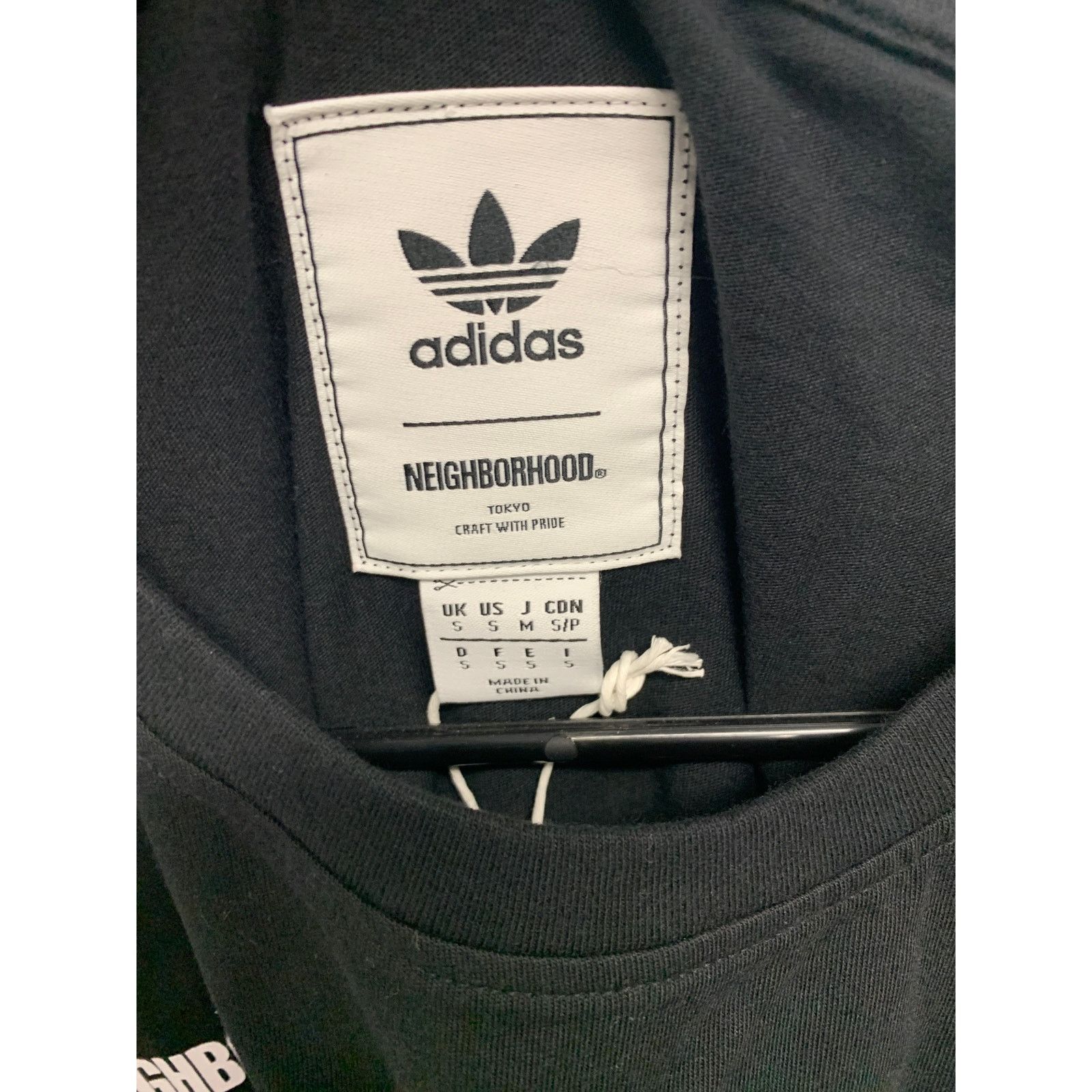 Adidas Adidas x NBHD Logo Tee Black Size Small BRAND NEW SHIPS NOW Size US S / EU 44-46 / 1 - 2 Thumbnail