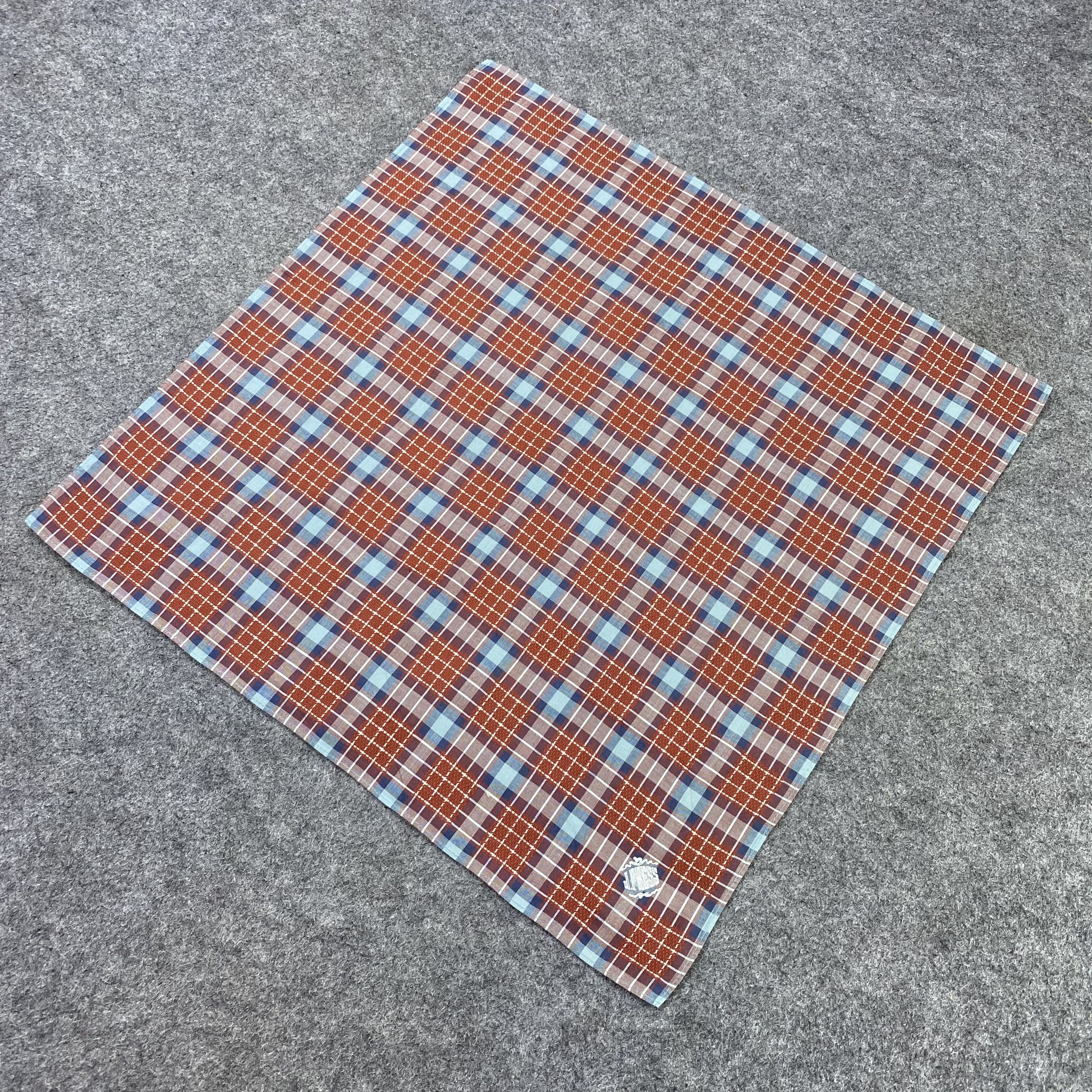 Designer J.Press Handkerchief Neckerchief Bandana-B1576 Size ONE SIZE - 4 Thumbnail
