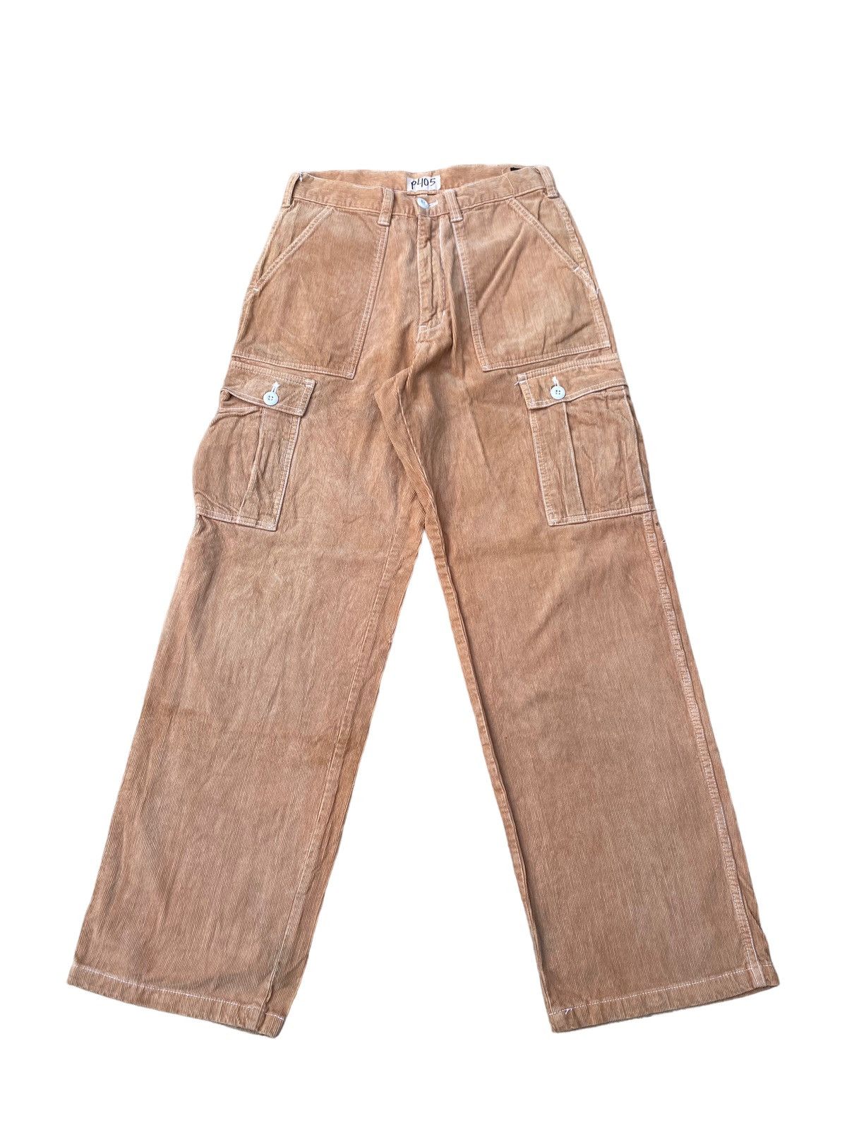 Schott Vintage Schott NYC Curduroy Cargo Pant Size US 29 - 1 Thumbnail