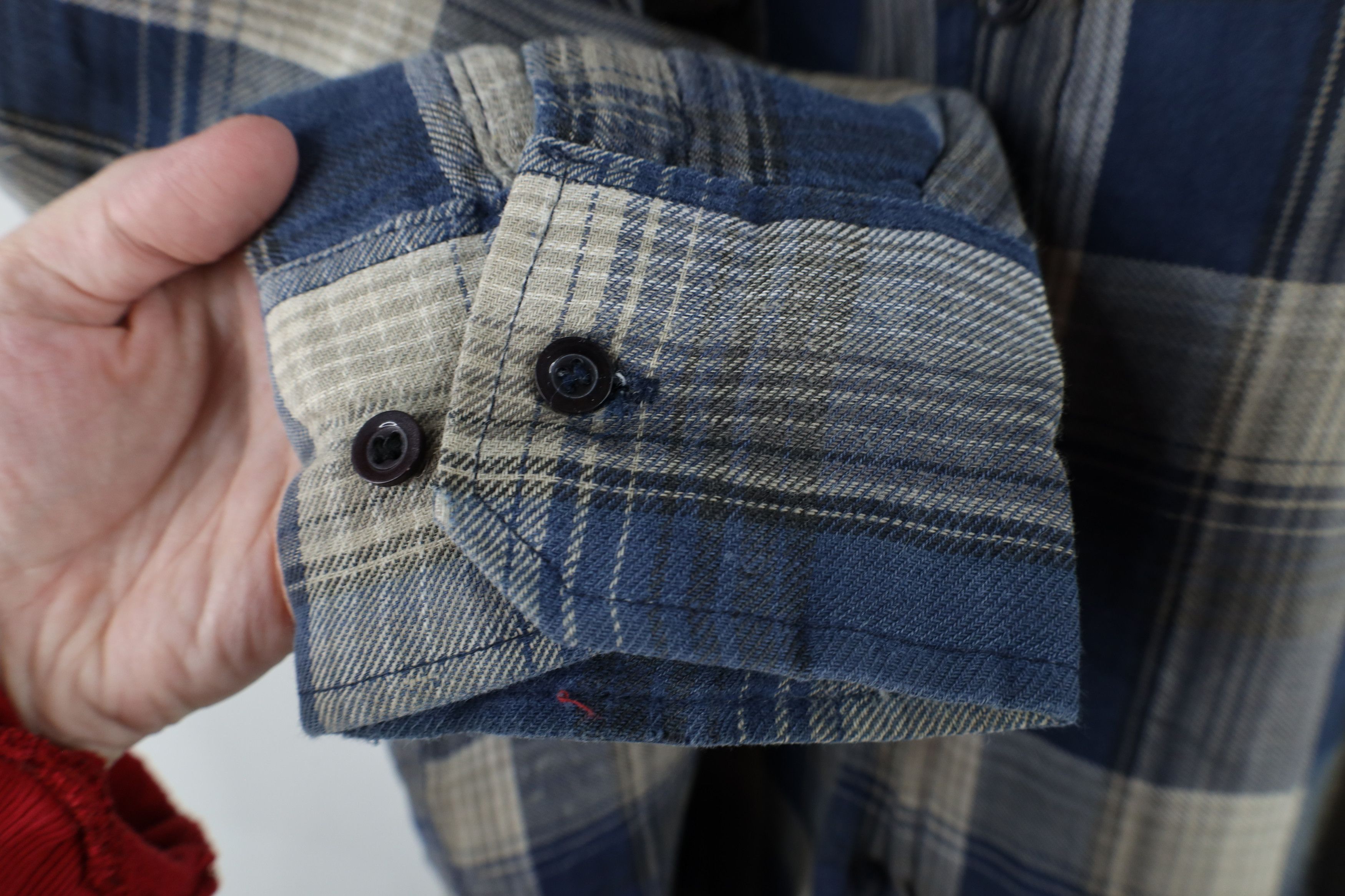 Vintage Vintage 90s Streetwear Flannel Shirt Jacket Jac shirt Size US XXL / EU 58 / 5 - 8 Thumbnail