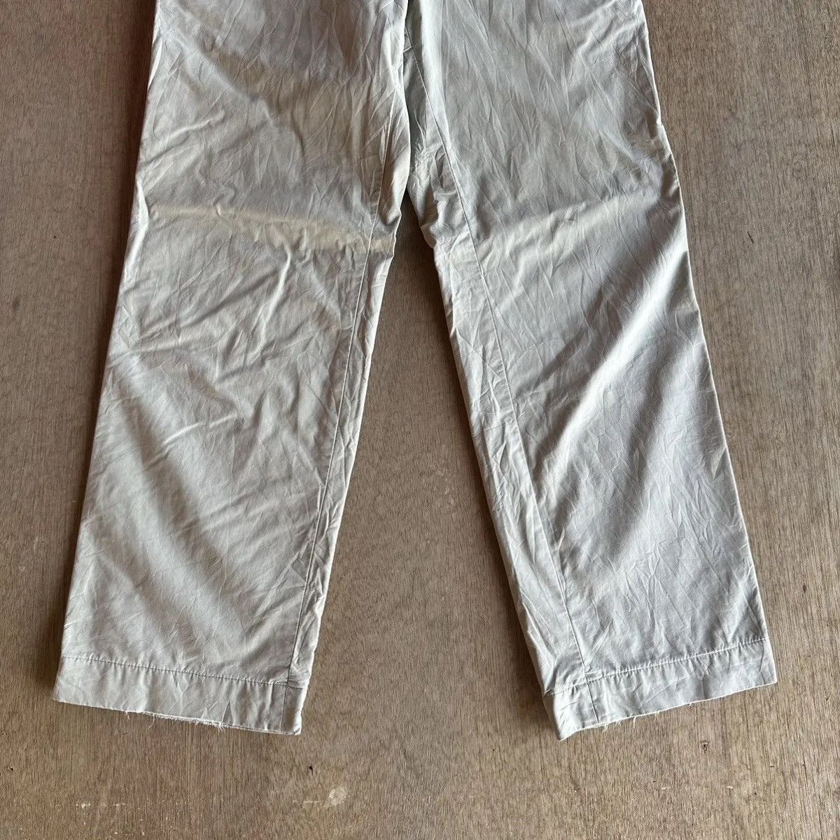 Japanese Brand LACQUER CO. TAILOR KHAKI BLANK TROUSERS PANTS W28 Size US 28 / EU 44 - 6 Thumbnail