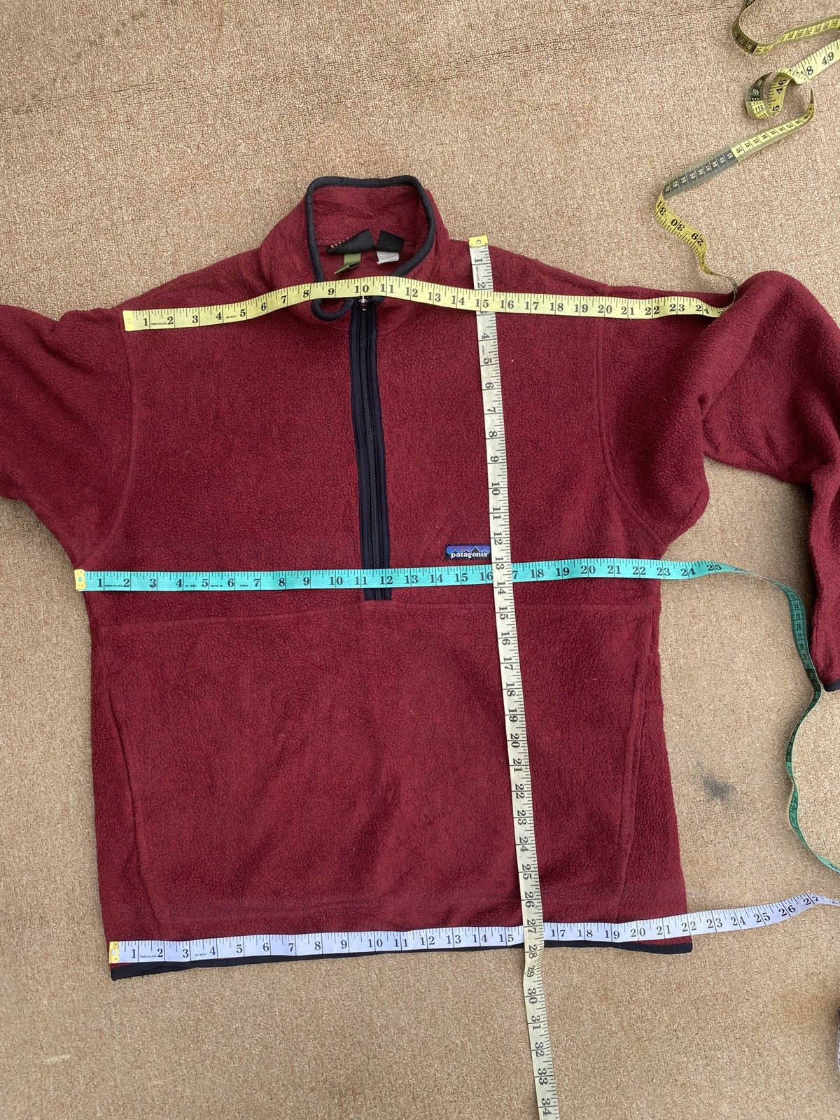 Patagonia Vintage patagonia cynchilla half zipper sweatshirt Size US L / EU 52-54 / 3 - 11 Thumbnail