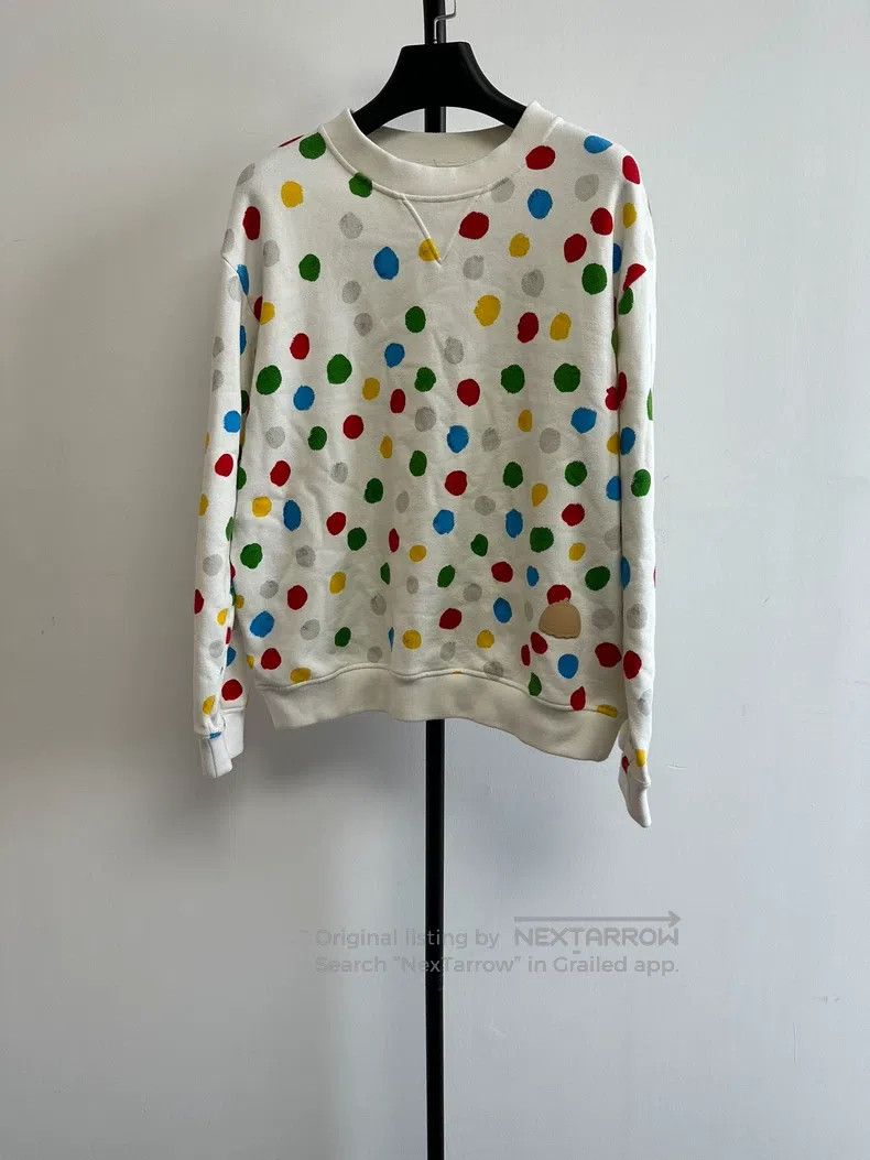 Louis Vuitton Louis Vuitton Polka dot crewneck pullover sweatshirt Size US L / EU 52-54 / 3 - 1 Thumbnail