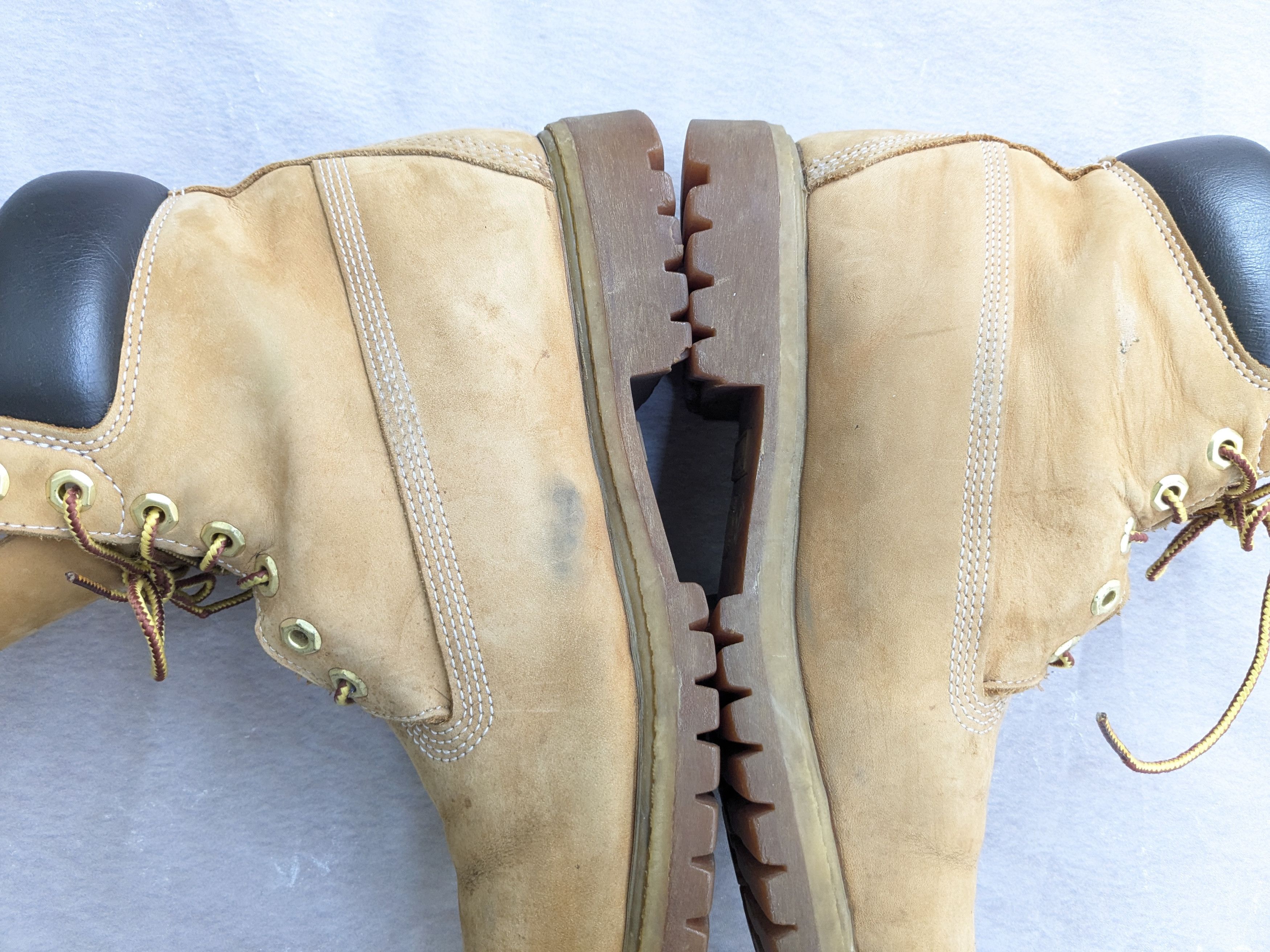 Timberland Timberland Boots Wheat Brown Suede 9 M Size US 9 / EU 42 - 12 Thumbnail