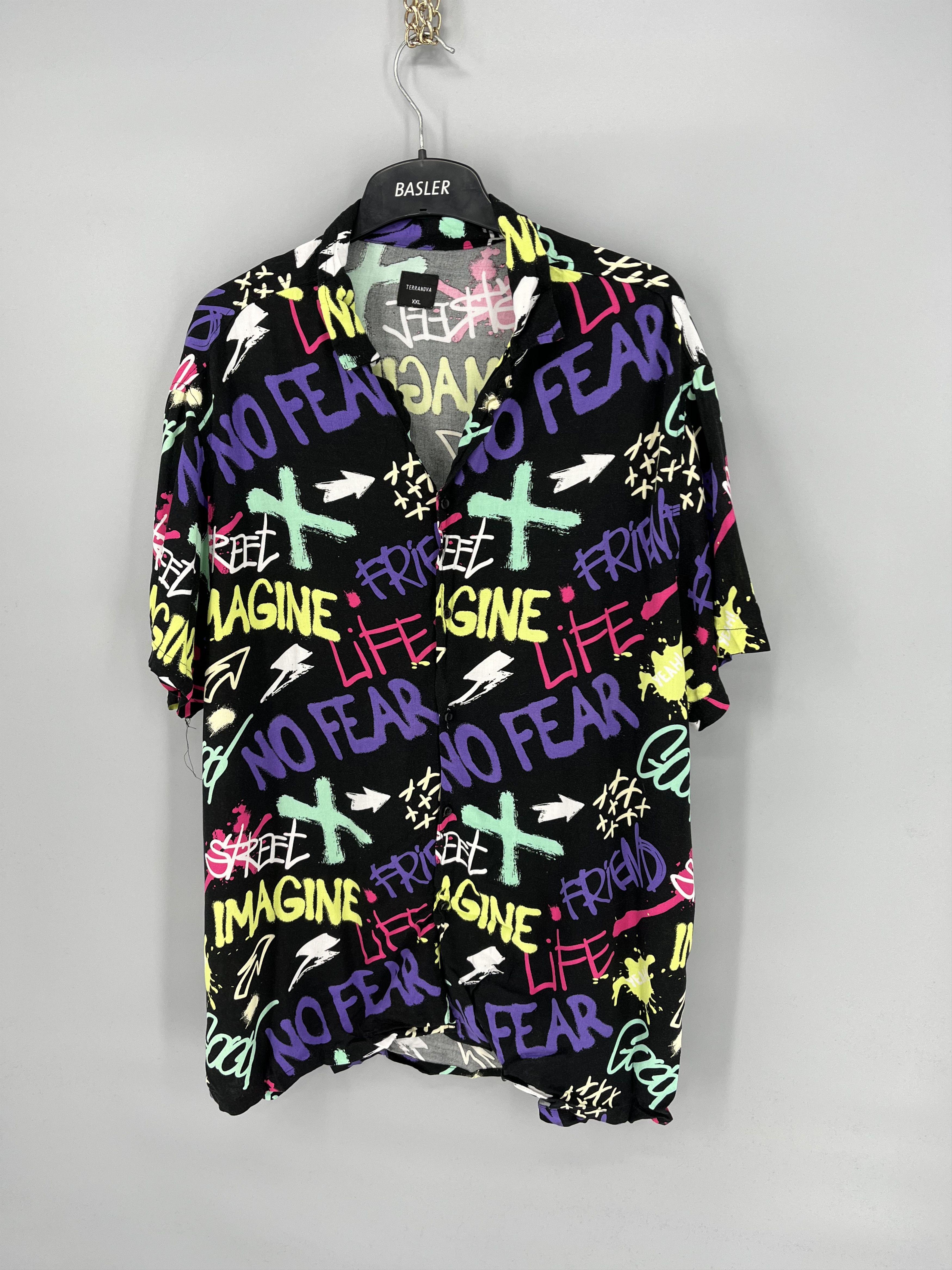 Vintage Vintage Art Streetwear Hawaiian Travis Scott style Size US XXL / EU 58 / 5 - 3 Thumbnail