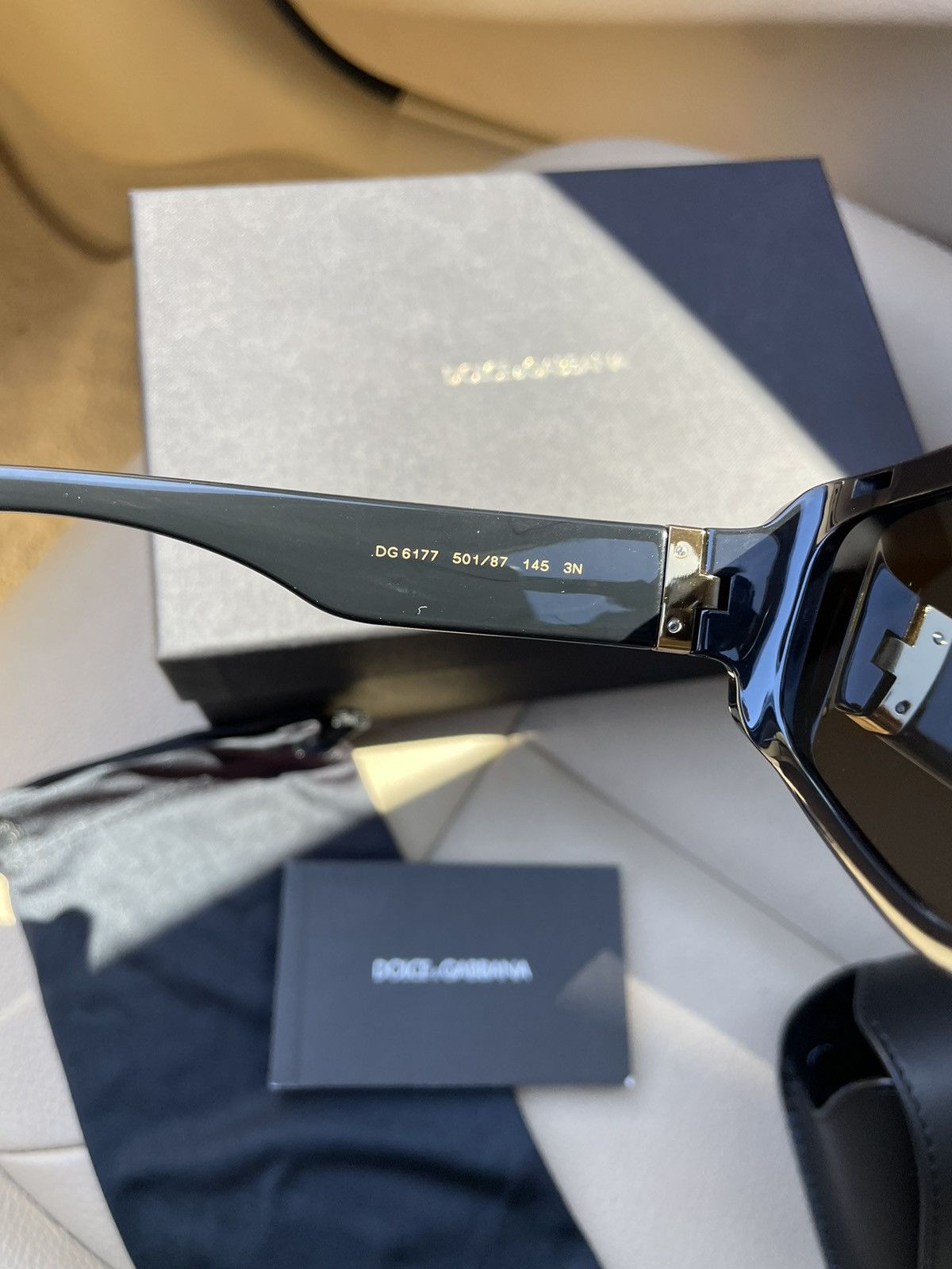 Dolce & Gabbana × Vintage NEW Dolce Gabbana sunglasses DG6177 501/87 46 Size ONE SIZE - 5 Thumbnail