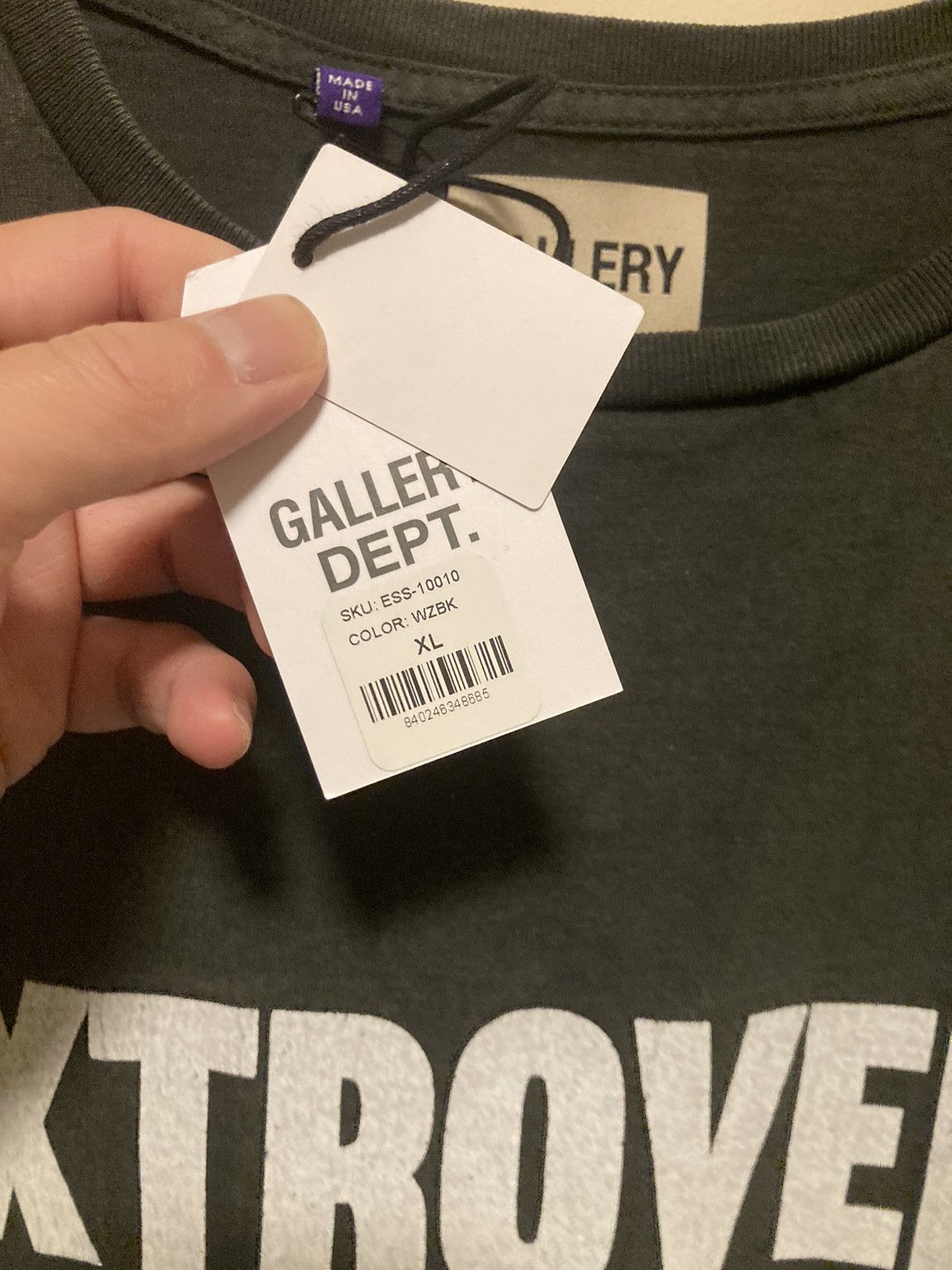 Gallery Dept. Gallery dept extrovert & introvert inside out vintage tee Xl Size US XL / EU 56 / 4 - 4 Thumbnail