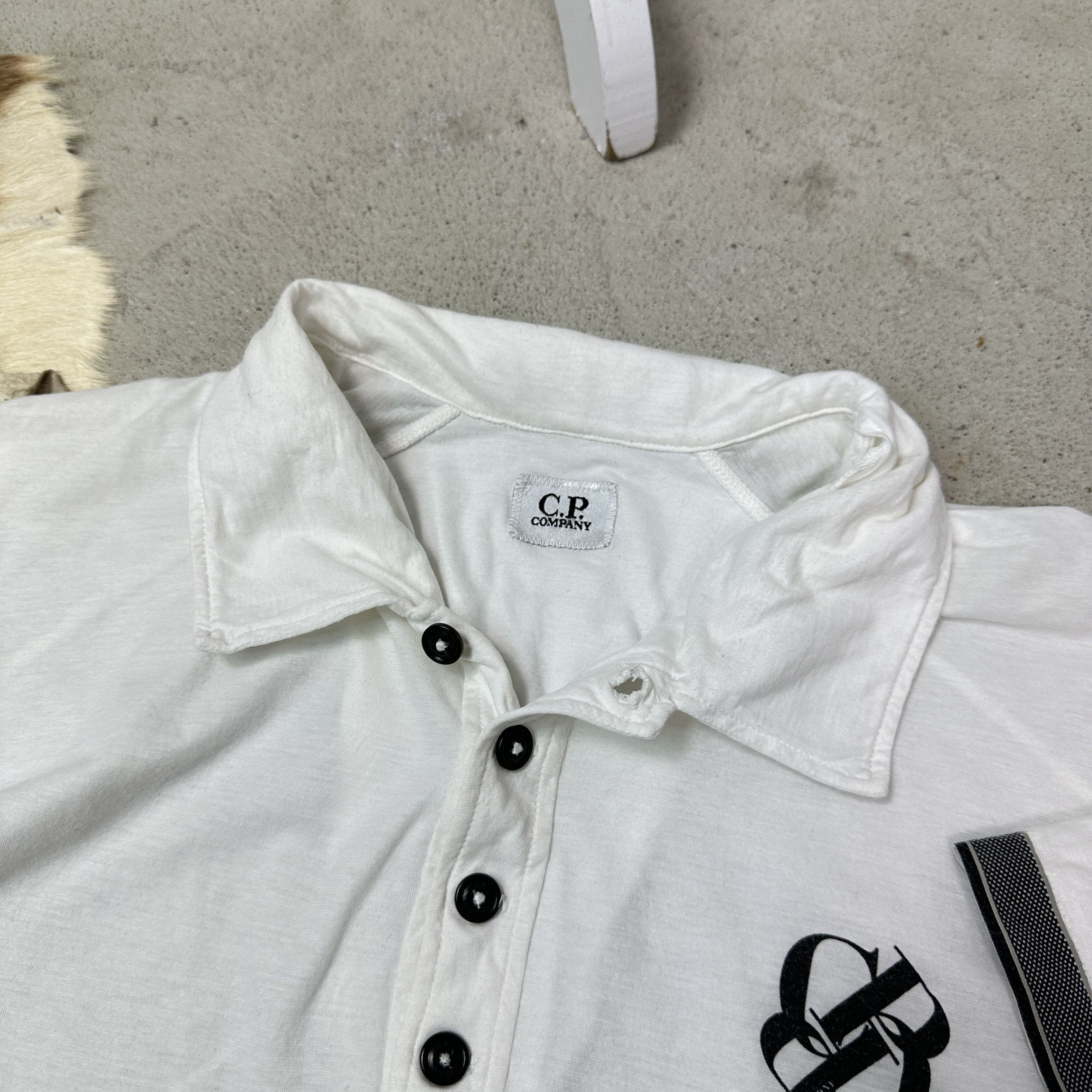C.P. Company Vintage Streetwear Sporty C.P. Company Polo T-shirt Y2K Size US M / EU 48-50 / 2 - 3 Thumbnail