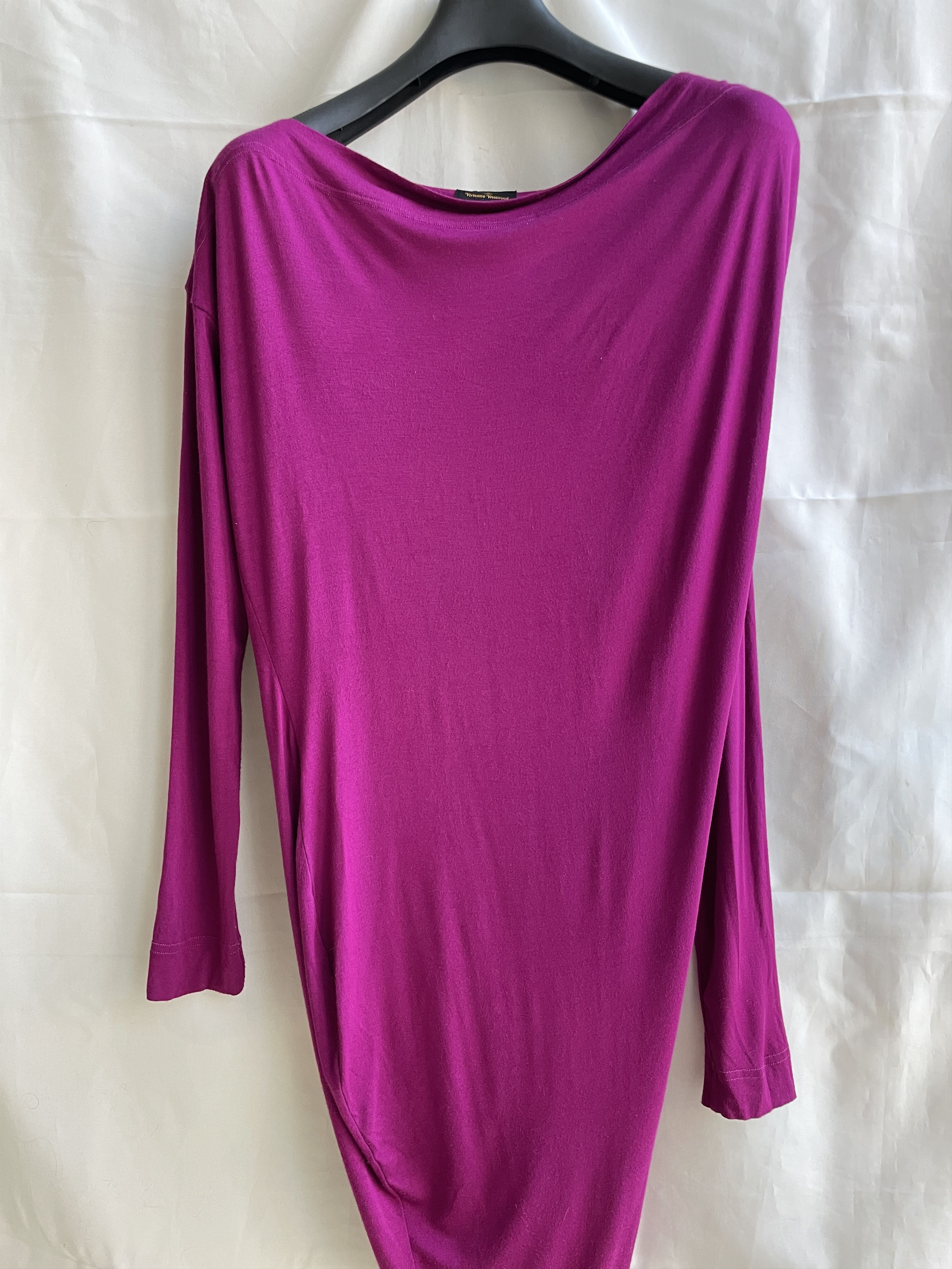 Vivienne Westwood Vivienne Westwood Anglomania Asymmetric Stretch Dress Size S / US 4 / IT 40 - 3 Thumbnail