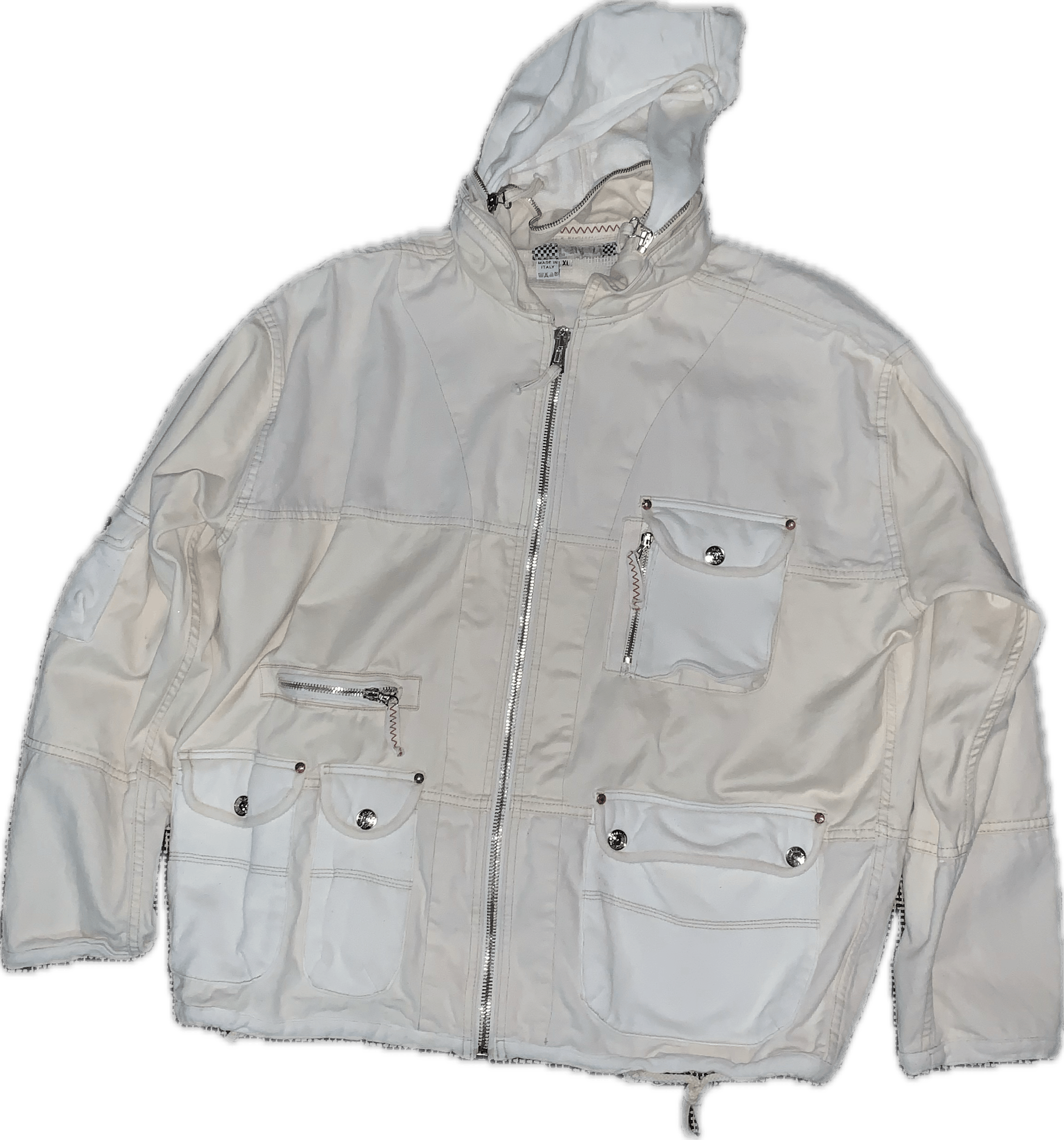Vintage L'energia Italian Racing Jacket Size US XL / EU 56 / 4 - 3 Thumbnail