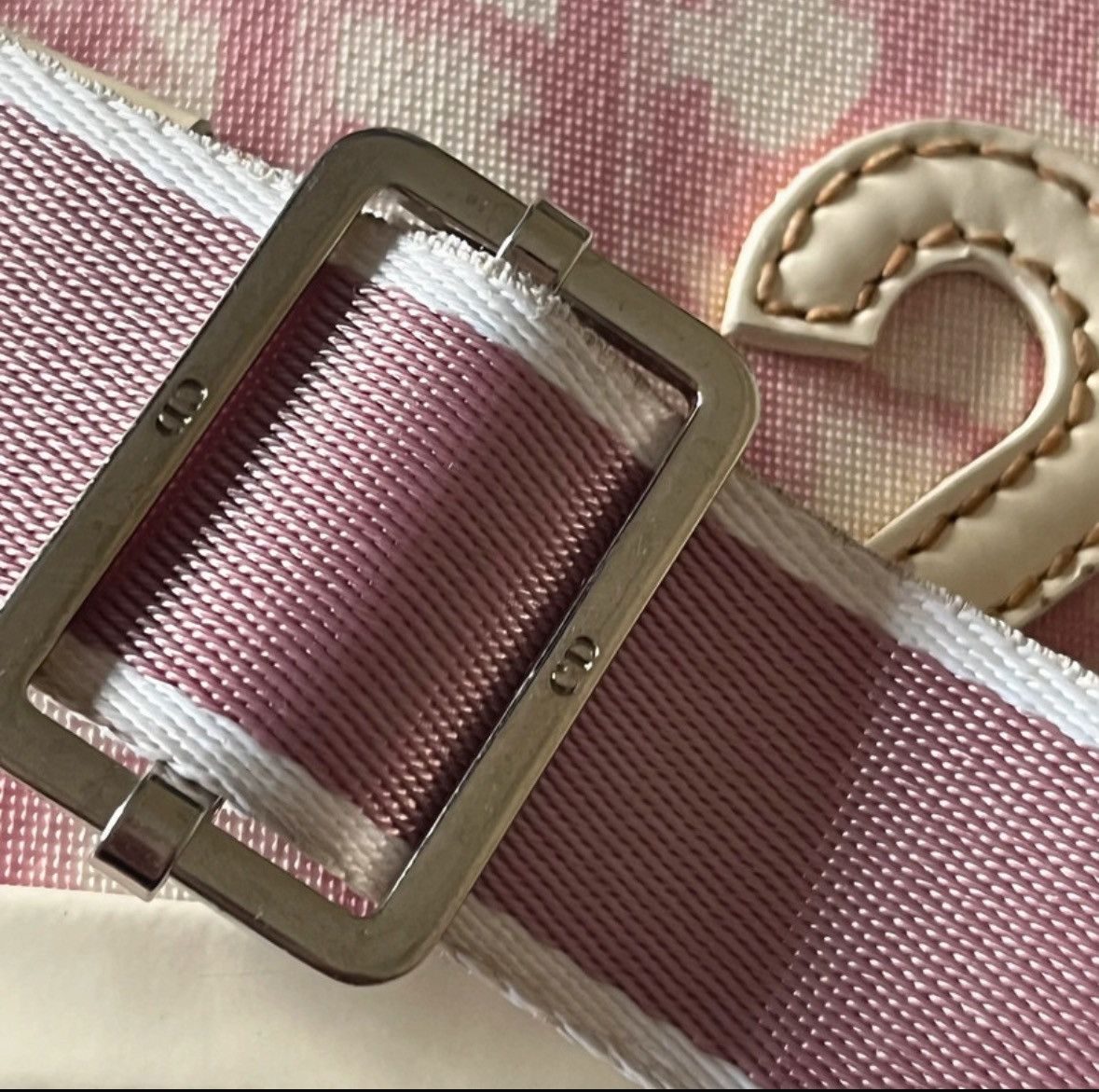 Dior Christian Dior pink trotter no.2 monogram crossbody bag Size ONE SIZE - 11 Thumbnail