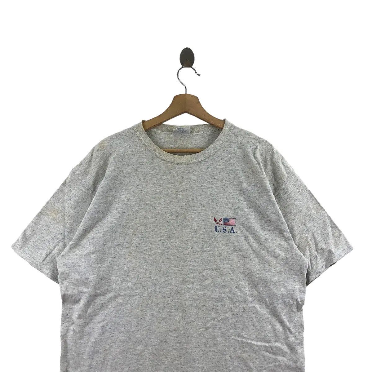 Vintage Vintage 1990 BAD BOY USA Skate Surf Motocross Tee Shirt Size US L / EU 52-54 / 3 - 3 Thumbnail